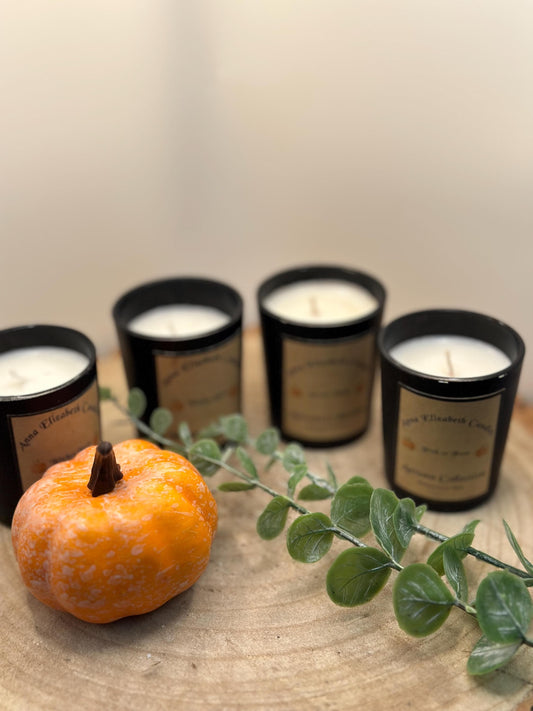 Autumn Candle Gift Box, Mini Candle Gift Box, Autumn Candles, Halloween Candles, Pumpkin Spice, Witches Brew, Trick or Treat, Autumn Walks,