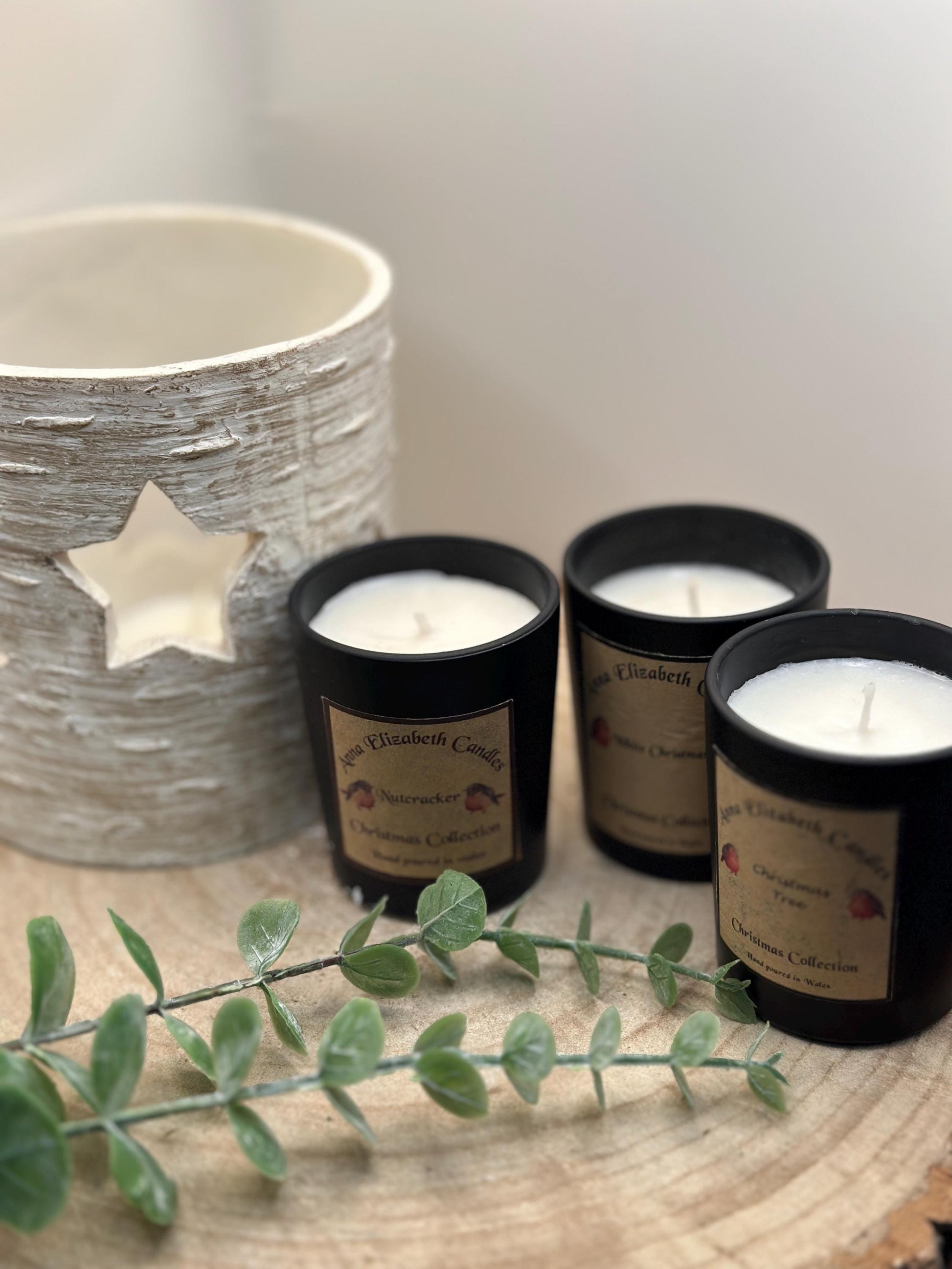 Christmas Candles Collection Box, Christmas Candles, Candle Gifts, Soy Wax Candles, Christmas Scented Candles, Christmas Candle Gifts