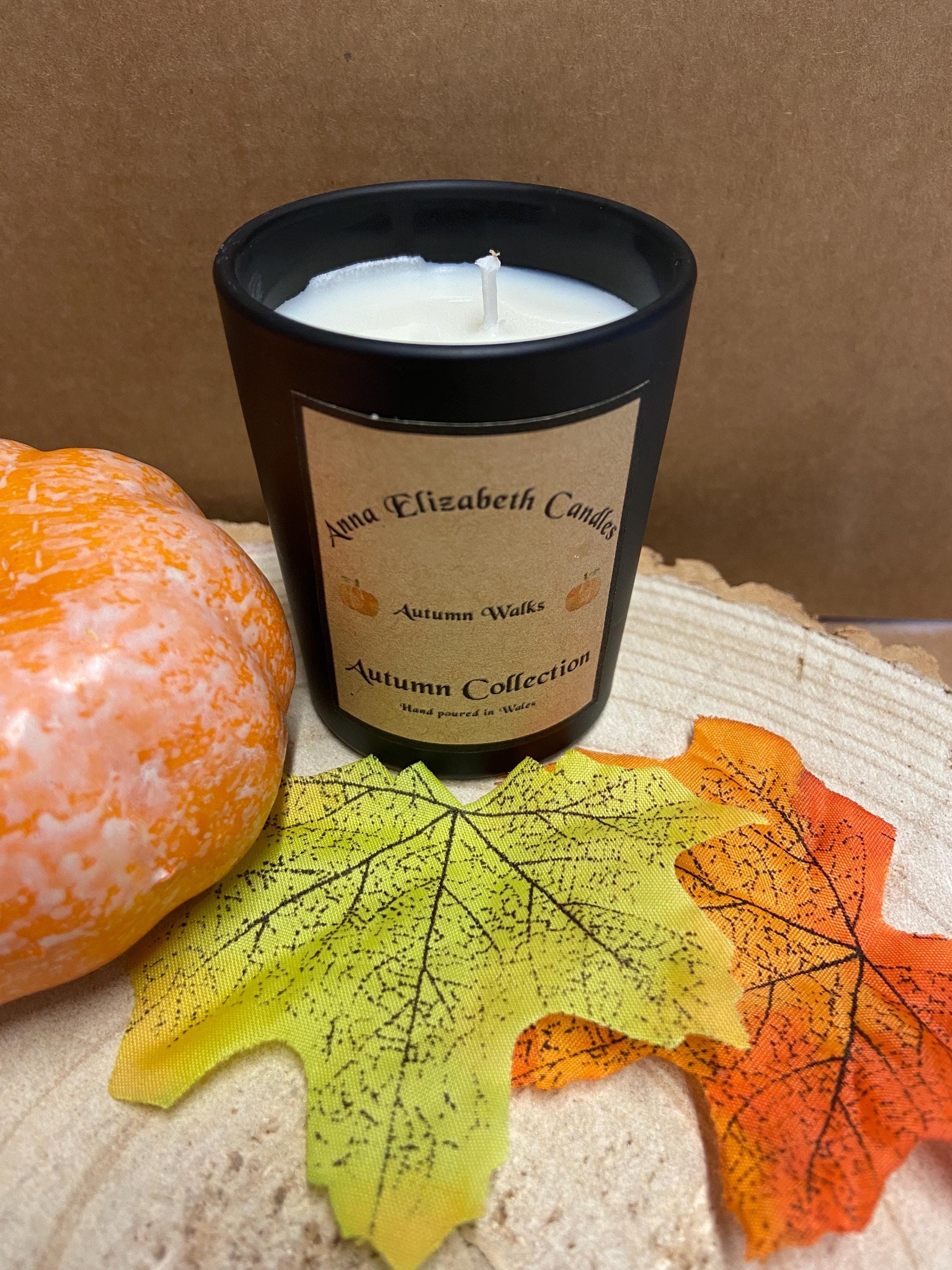 Autumn Candle Gift Box, Mini Candle Gift Box, Autumn Candles, Halloween Candles, Pumpkin Spice, Witches Brew, Trick or Treat, Autumn Walks,