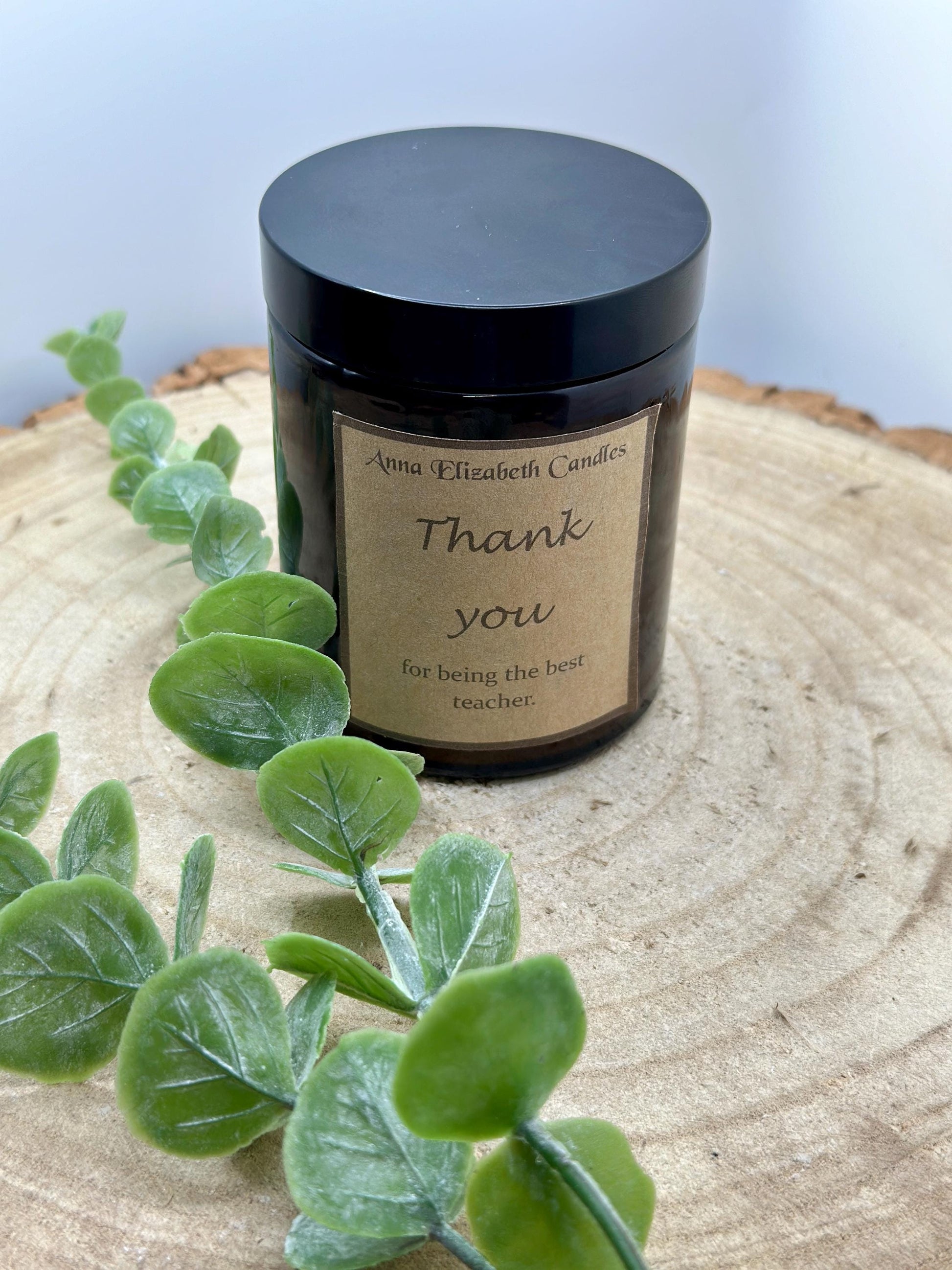 Teacher Gifts, 'Thank you for being the best teacher', Candle Gifts for Teachers, Scented Soy Wax Gifts, Candle Thank You Gift, Best Teacher