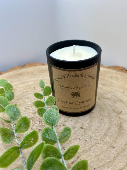 Welsh Candle, I love you, Soy Wax Candles, Scented Candle Gifts, Romantic Gifts, Welsh Gifts, I love you gift, Valentines Gift, Anniversary