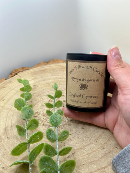 Welsh Candle, I love you, Soy Wax Candles, Scented Candle Gifts, Romantic Gifts, Welsh Gifts, I love you gift, Valentines Gift, Anniversary