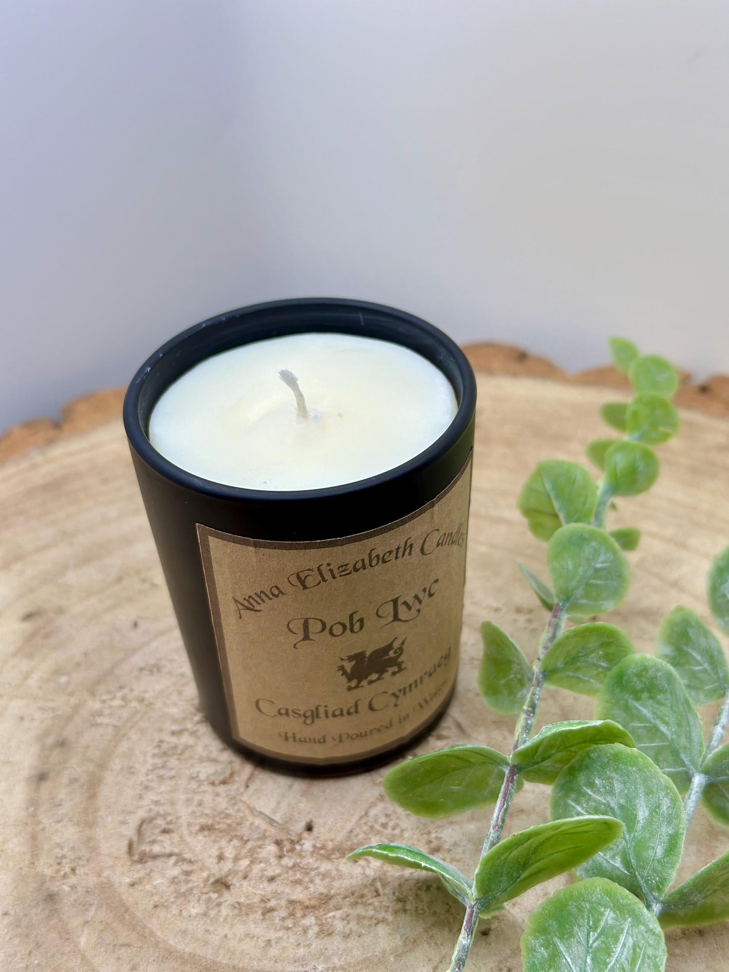 Welsh Candles, Good Luck, Soy Wax Candles, Welsh Gifts, Scented Candle Gifts, Gifts for Her, Personalised Candles, Hand made in Wales