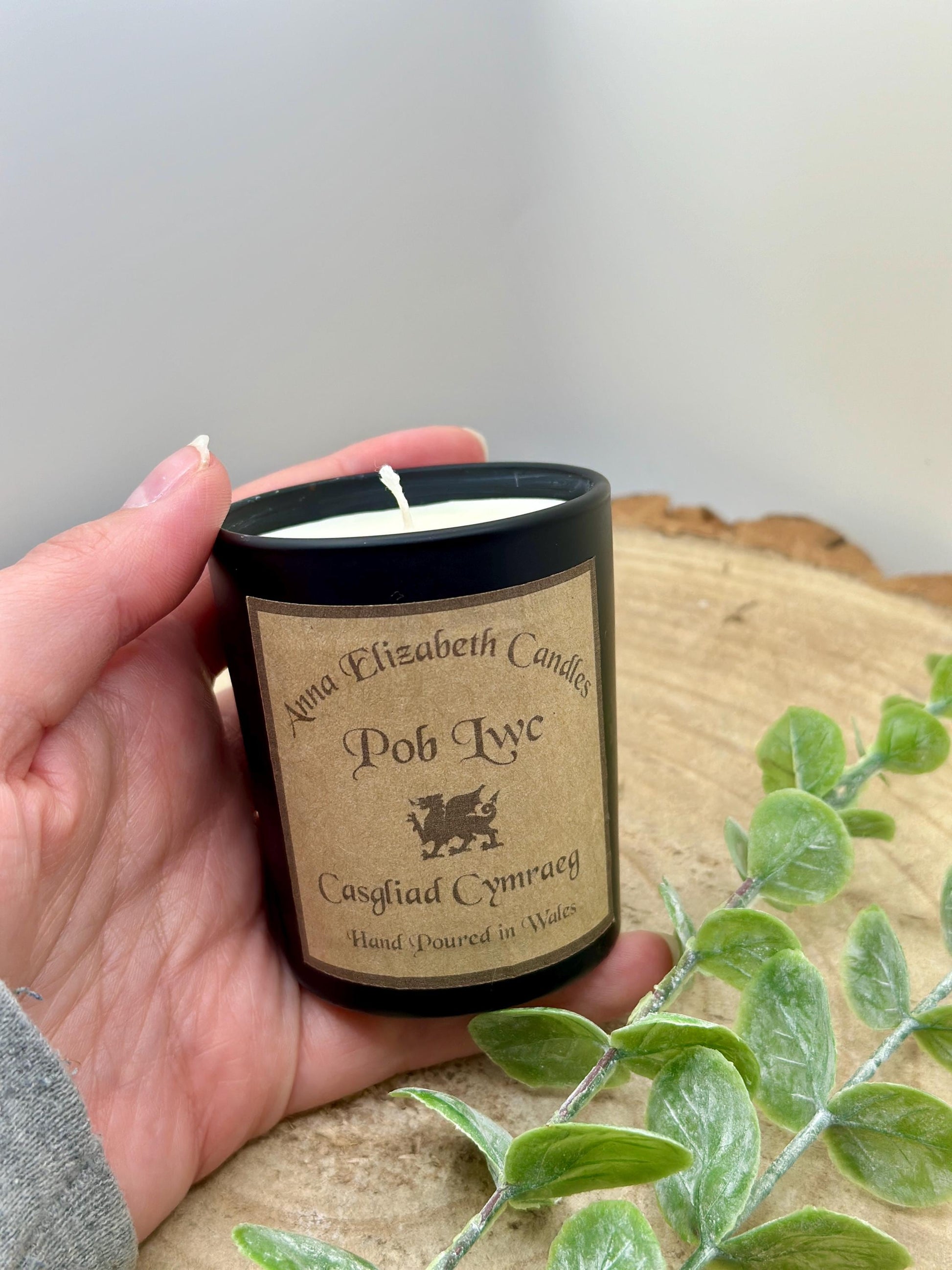 Welsh Candles, Good Luck, Soy Wax Candles, Welsh Gifts, Scented Candle Gifts, Gifts for Her, Personalised Candles, Hand made in Wales