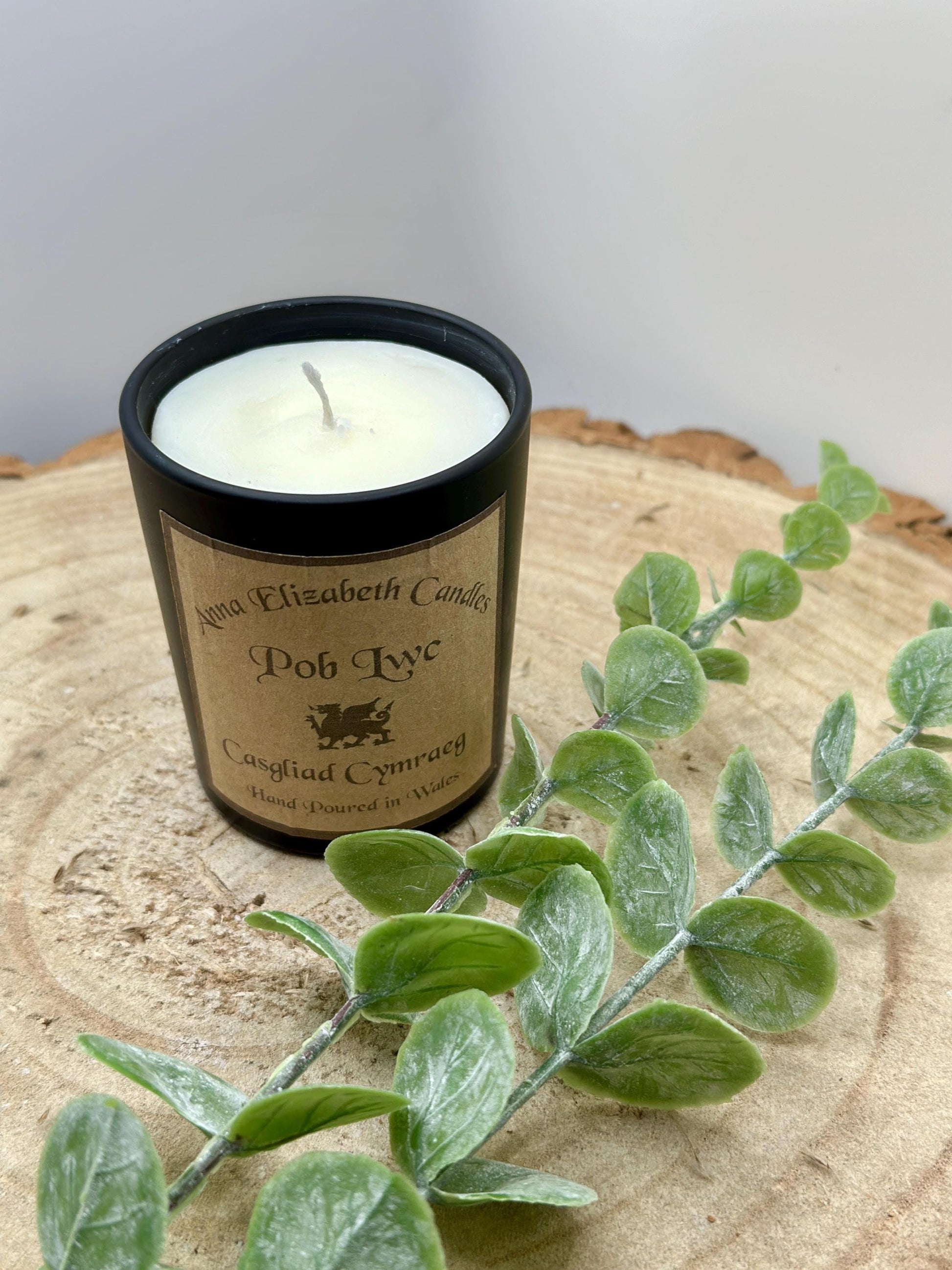 Welsh Candles, Good Luck, Soy Wax Candles, Welsh Gifts, Scented Candle Gifts, Gifts for Her, Personalised Candles, Hand made in Wales