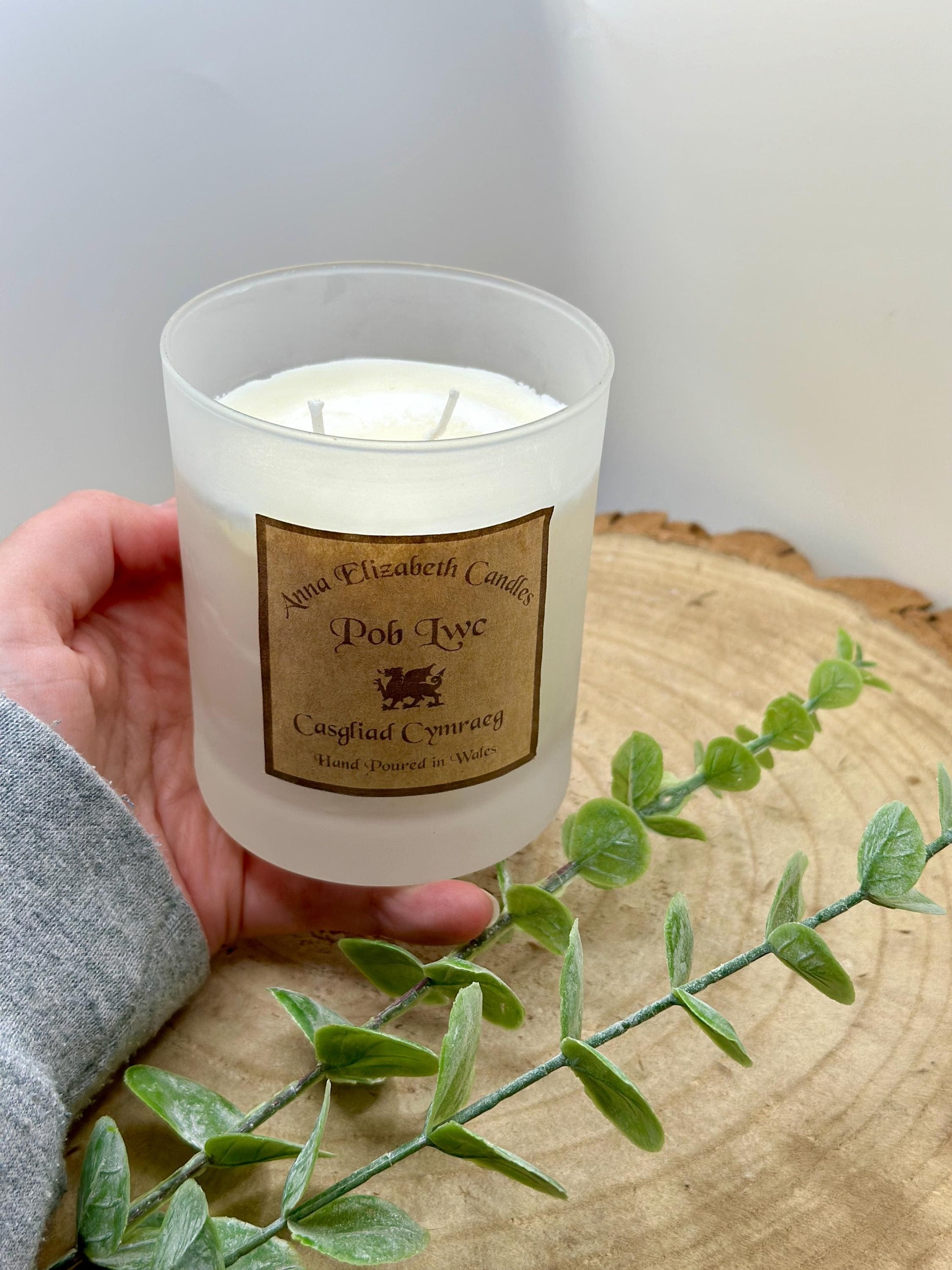 Welsh Candles, Good Luck, Soy Wax Candles, Welsh Gifts, Scented Candle Gifts, Gifts for Her, Personalised Candles, Hand made in Wales