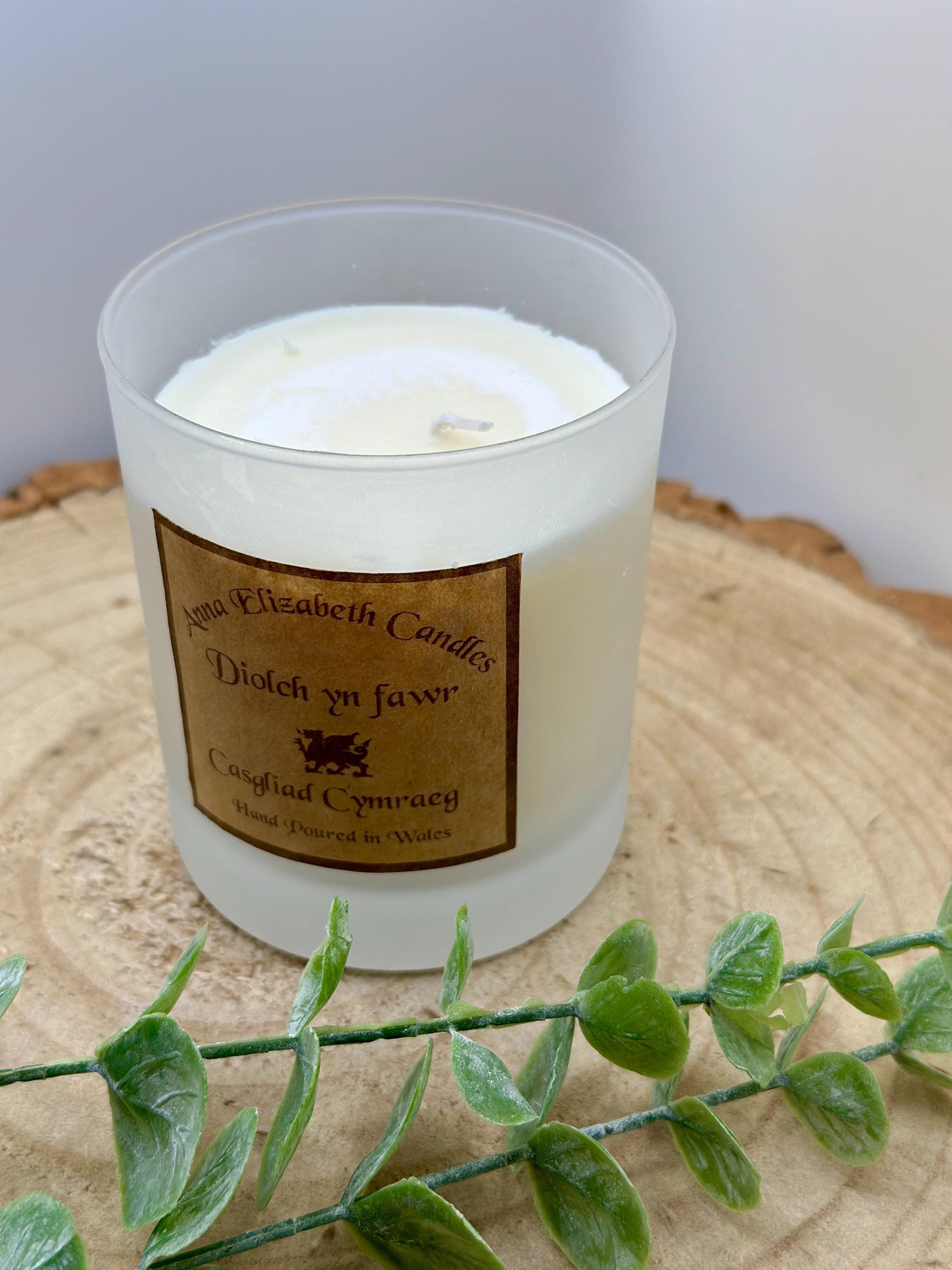 Welsh Candles, Diolch yn Fawr, Soy Wax Candles, Scented Candle Gifts, Thank you Candles, Thank You Gifts, Handmade in Wales