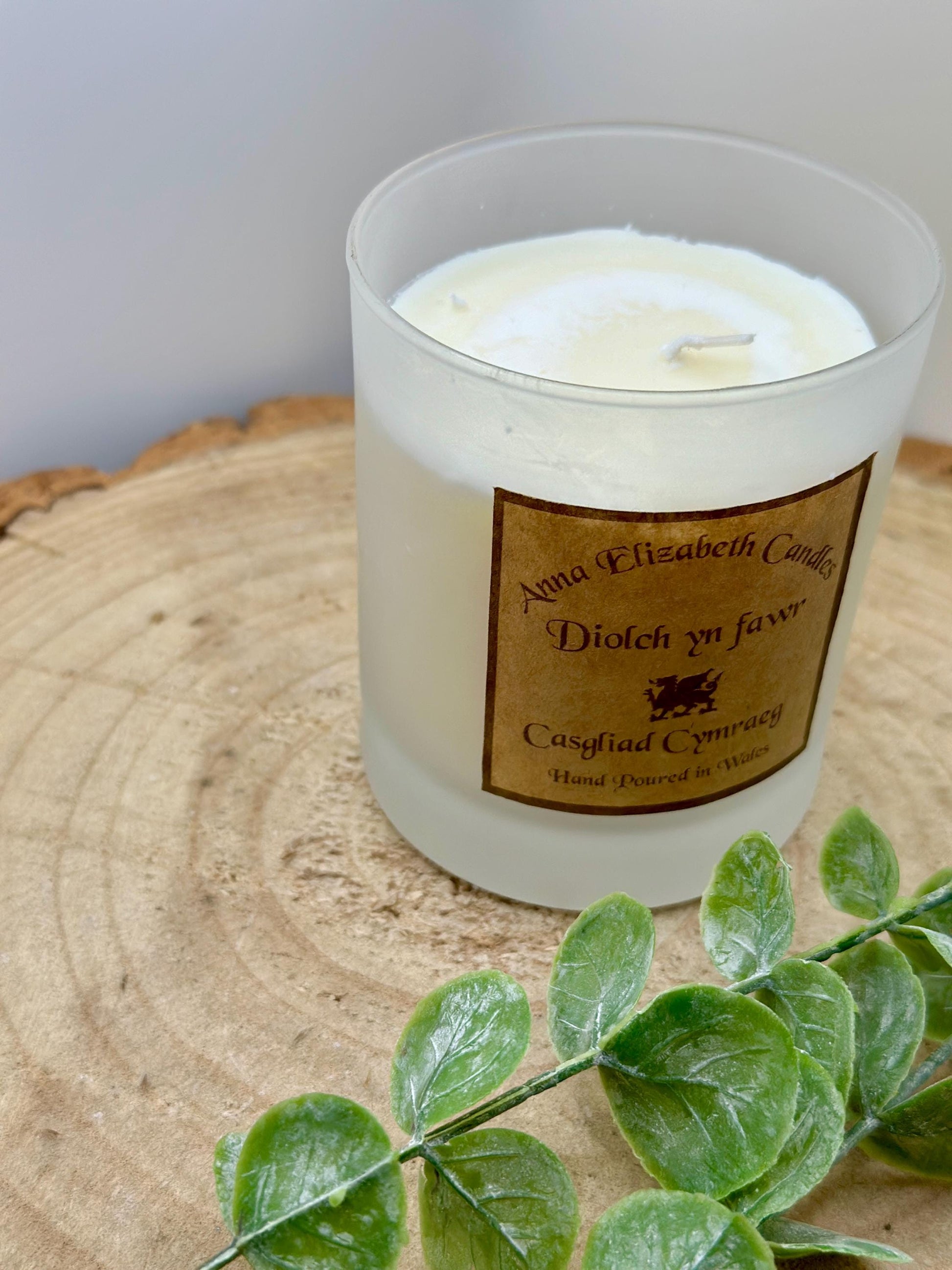 Welsh Candles, Diolch yn Fawr, Soy Wax Candles, Scented Candle Gifts, Thank you Candles, Thank You Gifts, Handmade in Wales