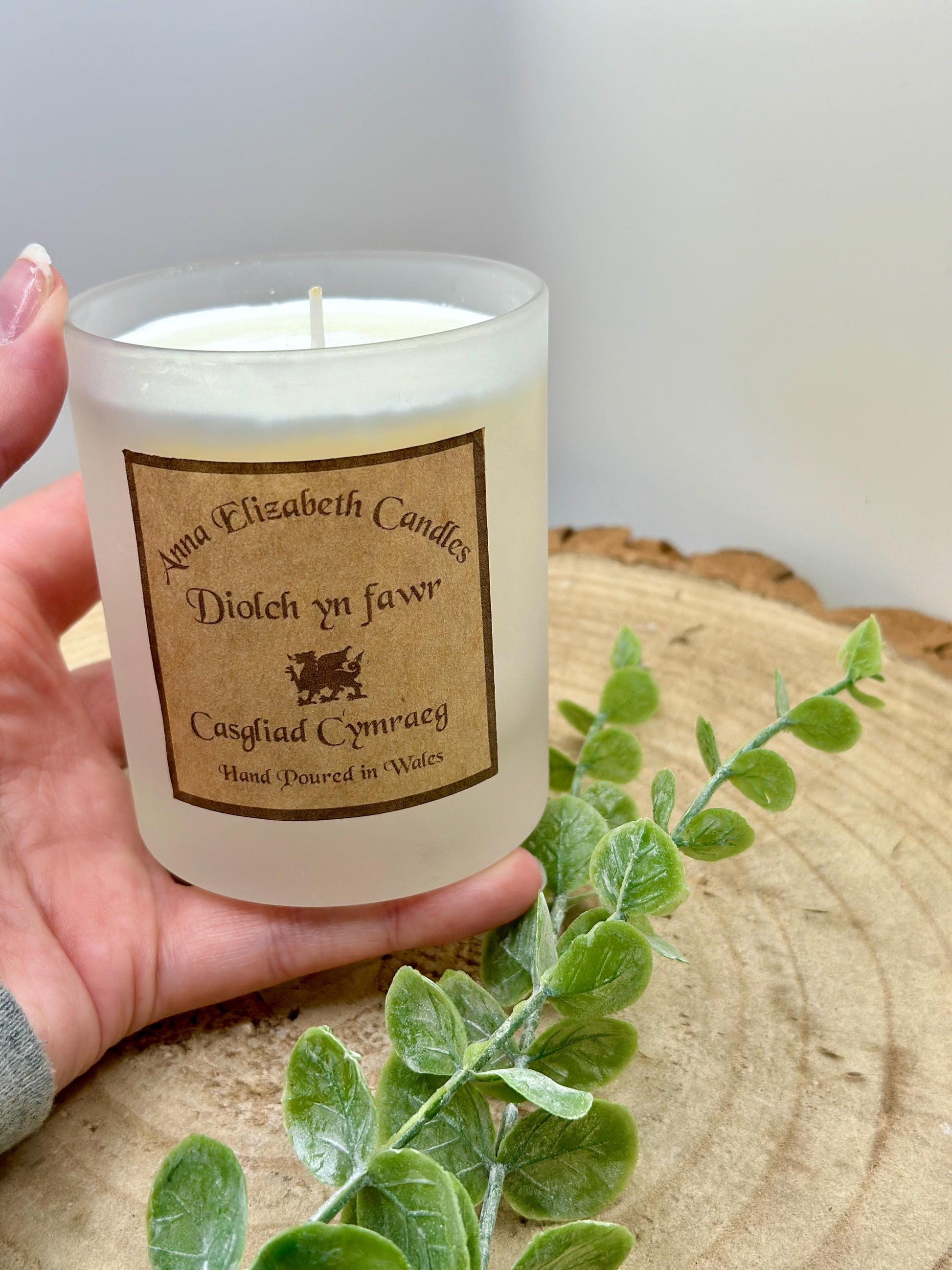 Welsh Candles, Diolch yn Fawr, Soy Wax Candles, Scented Candle Gifts, Thank you Candles, Thank You Gifts, Handmade in Wales