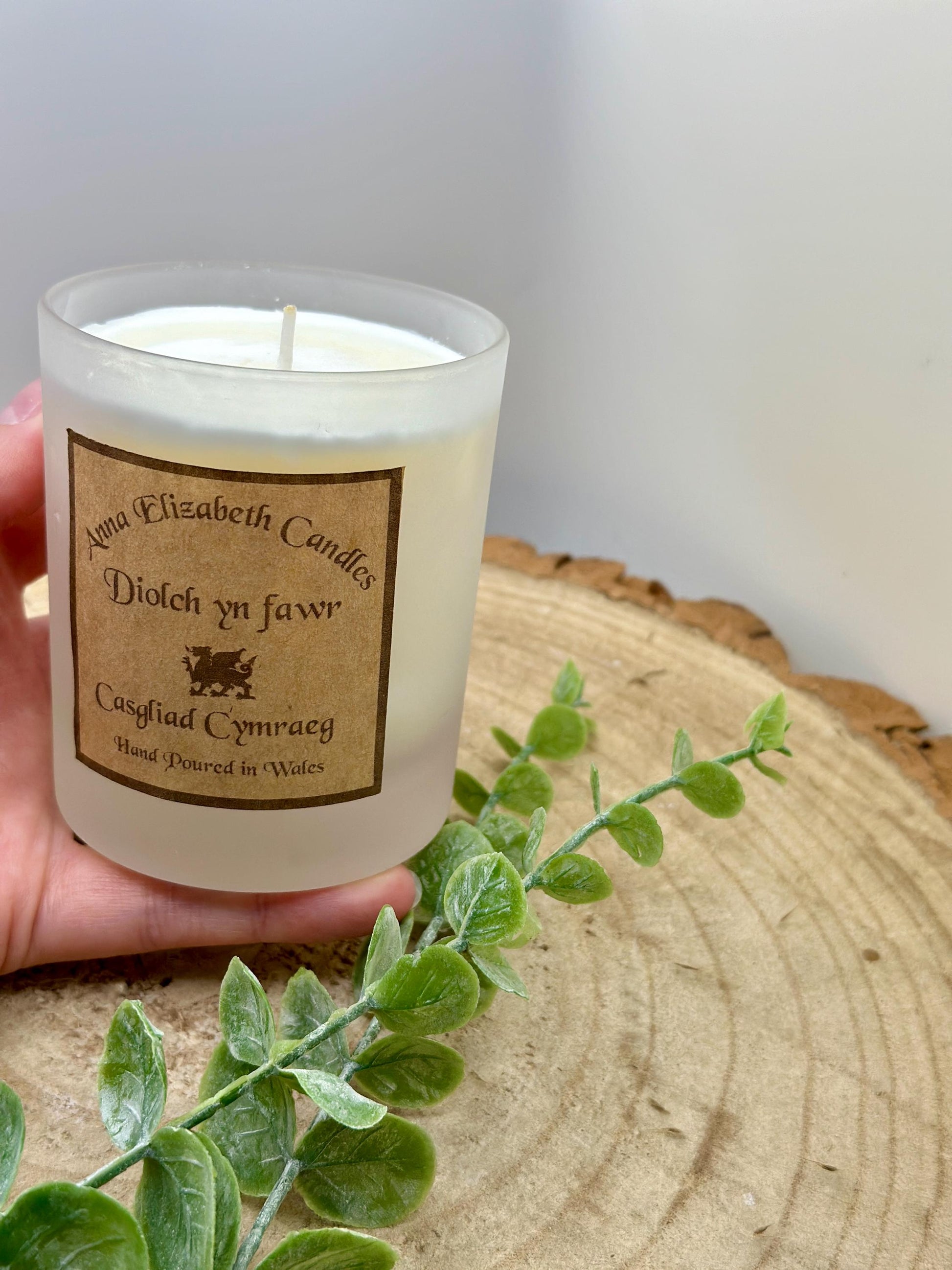 Welsh Candles, Diolch yn Fawr, Soy Wax Candles, Scented Candle Gifts, Thank you Candles, Thank You Gifts, Handmade in Wales