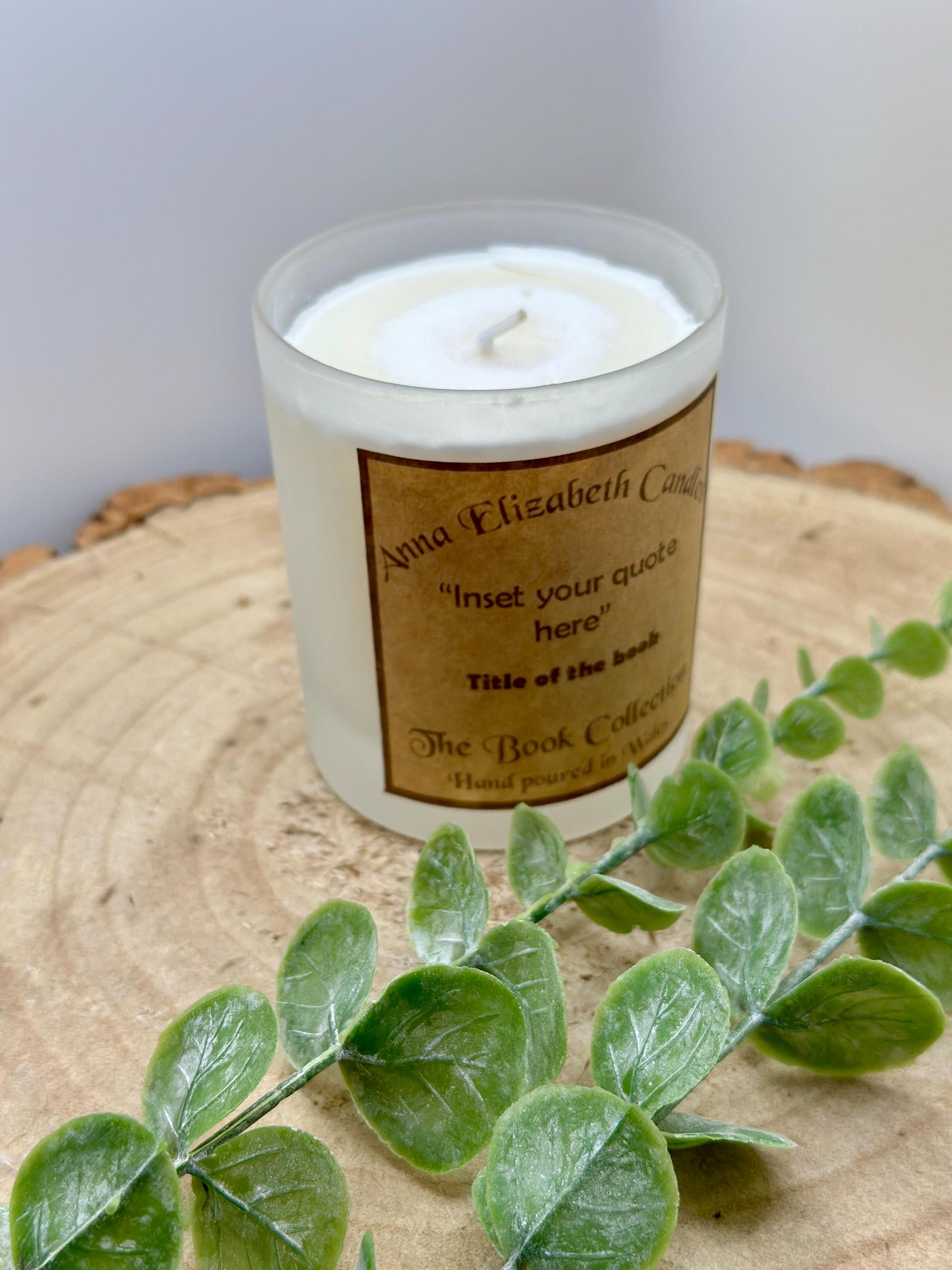 Gifts for book lovers, Candles for book lovers, Personalised book quotes, Quoted Gifts, Soy Wax Candles, Scented Candles,