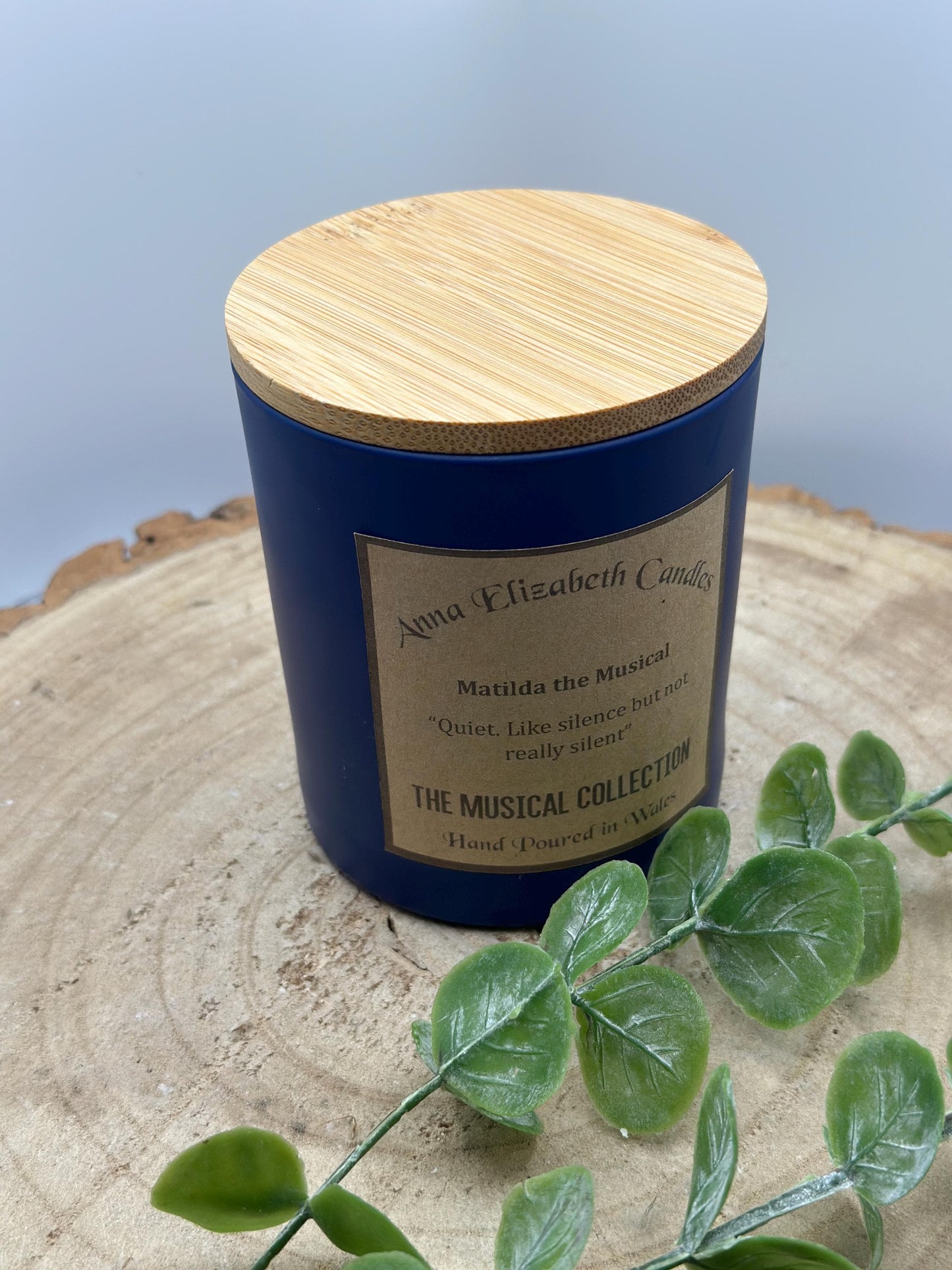 Matilda the Musical, Scented Soy Wax Candle, Candles for Musical Lovers, Handmade in Wales, Gifts for Theatre Lovers, Matilda Quotes,