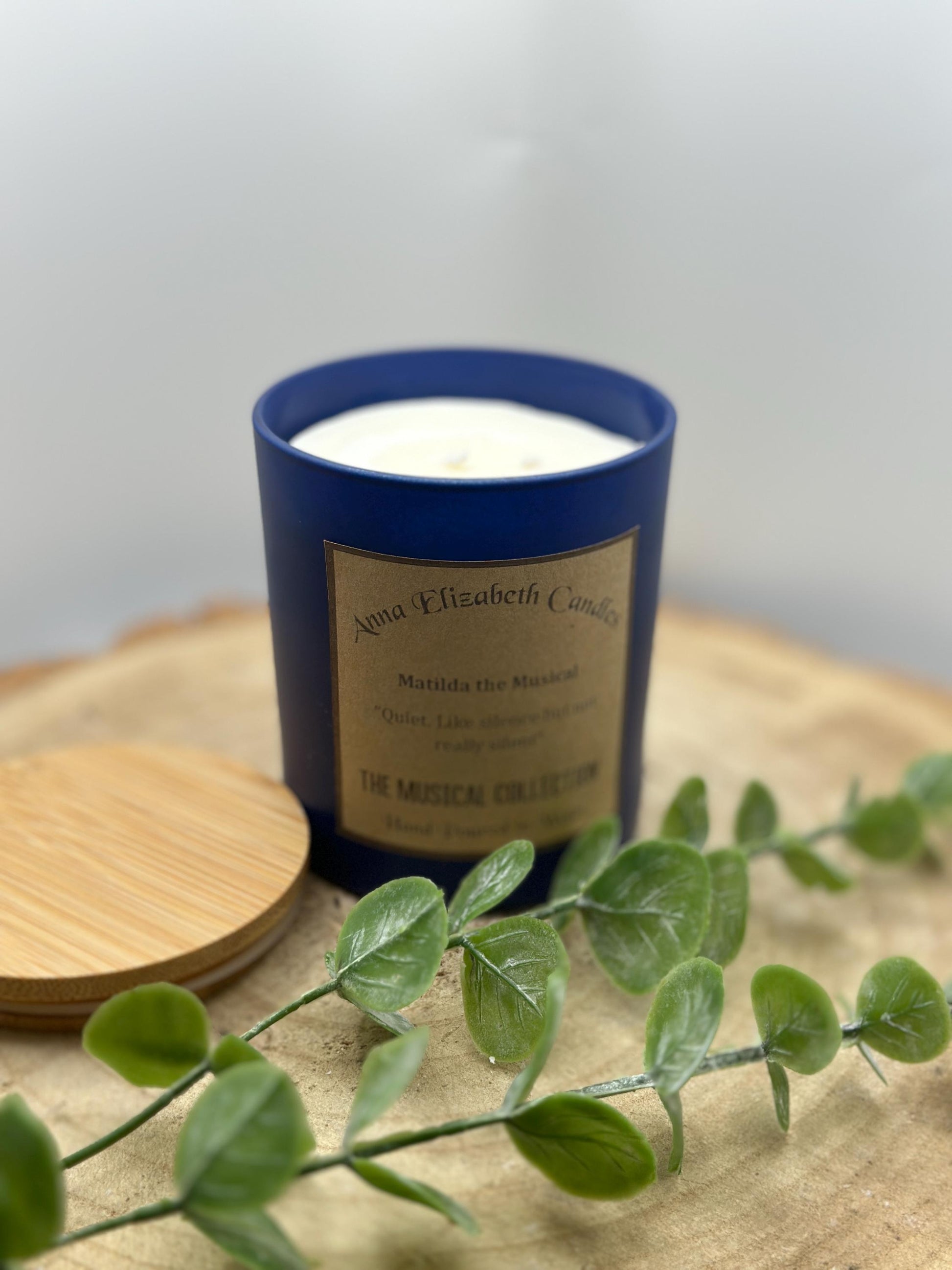 Matilda the Musical, Scented Soy Wax Candle, Candles for Musical Lovers, Handmade in Wales, Gifts for Theatre Lovers, Matilda Quotes,