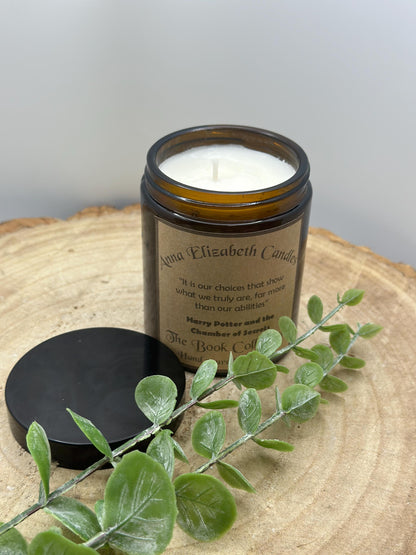 Harry Potter, Book Quote Candles, Candle Gifts, Gifts for book lovers, Handmade Candles, Soy Wax Candles, Hand poured in Wales,