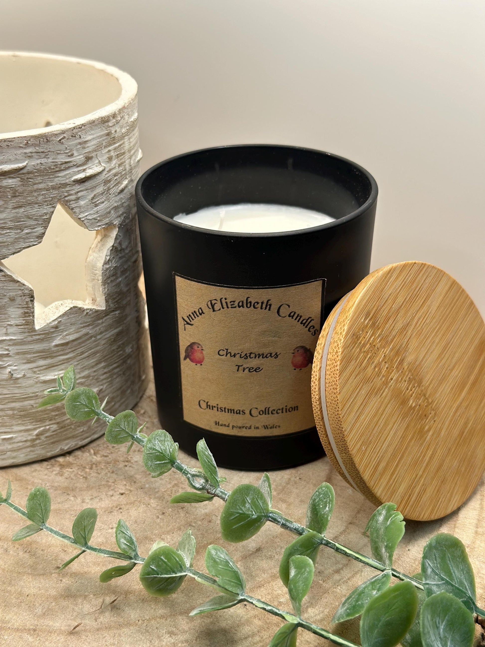 Christmas Refill Candles, Large Candle Refills, Christmas Scented Candles, Christmas Candle, Welsh Candles, Soy Wax Christmas Candle