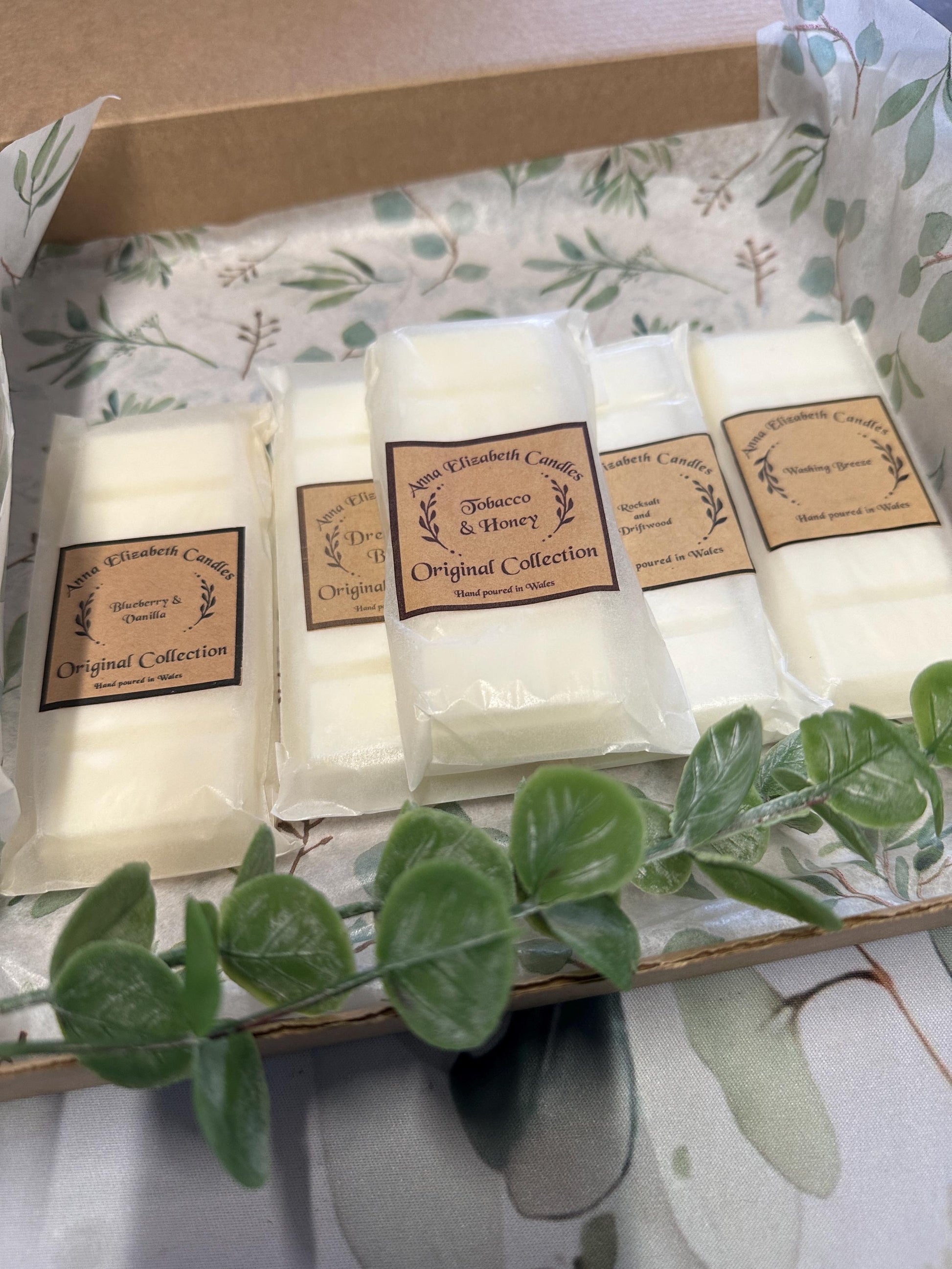 Wax Melt Gift Box, Selection of Wax Melts, Soy Wax Melts, Highly Scented Wax Melts, Gifts for her, Wax Melt Gifts, Personalised Gifts