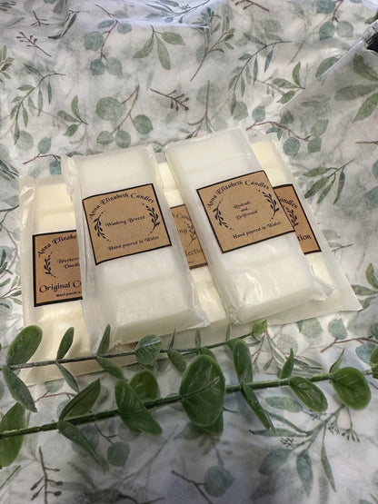 Handmade Wax Melt Snap Bars: Highly Scented, Natural Wax