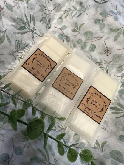 Handmade Wax Melt Snap Bars: Highly Scented, Natural Wax