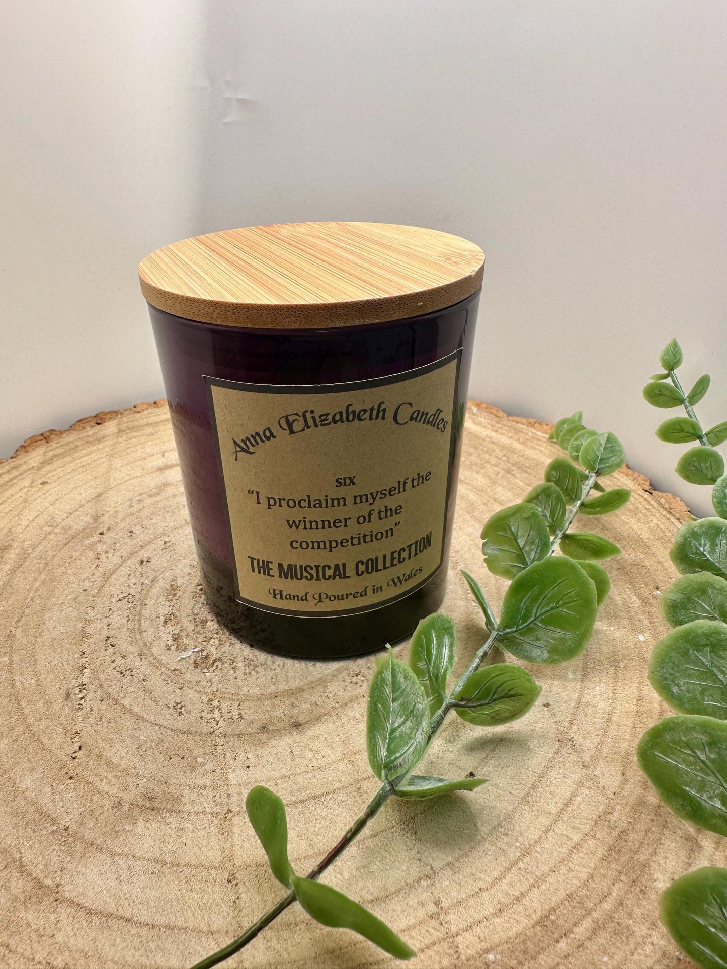 Six The Musical Candle, Musical Theatre Gift, Theatre Lover Gift, Broadway Candle, Empowering Candle, Queen Inspired Gift