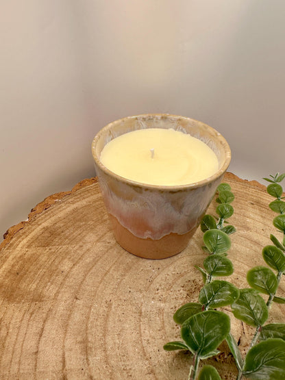 Wellness Candle, Positivity Candle, A Pot of Happiness, Mood Boosting Candle, Reusable Candle, Candle With Essentail Oils, Natural Candle