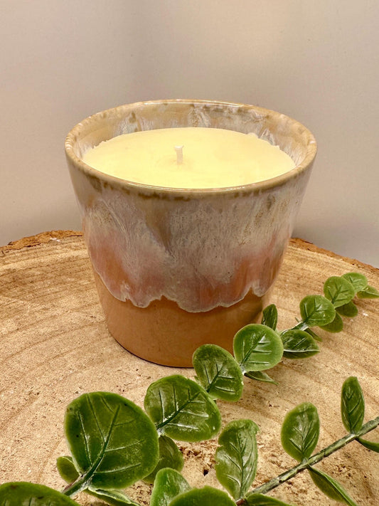 Wellness Candle, Positivity Candle, A Pot of Happiness, Mood Boosting Candle, Reusable Candle, Candle With Essentail Oils, Natural Candle