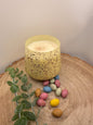 Easter Candles, Mini Egg Candle, Chocolate Scented Candle, Soy Wax Candles, Yellow Mini Egg Candle
