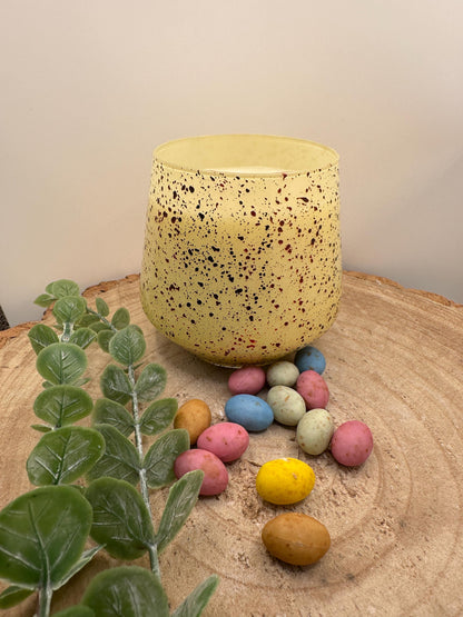 Easter Candles, Mini Egg Candle, Chocolate Scented Candle, Soy Wax Candles, Yellow Mini Egg Candle