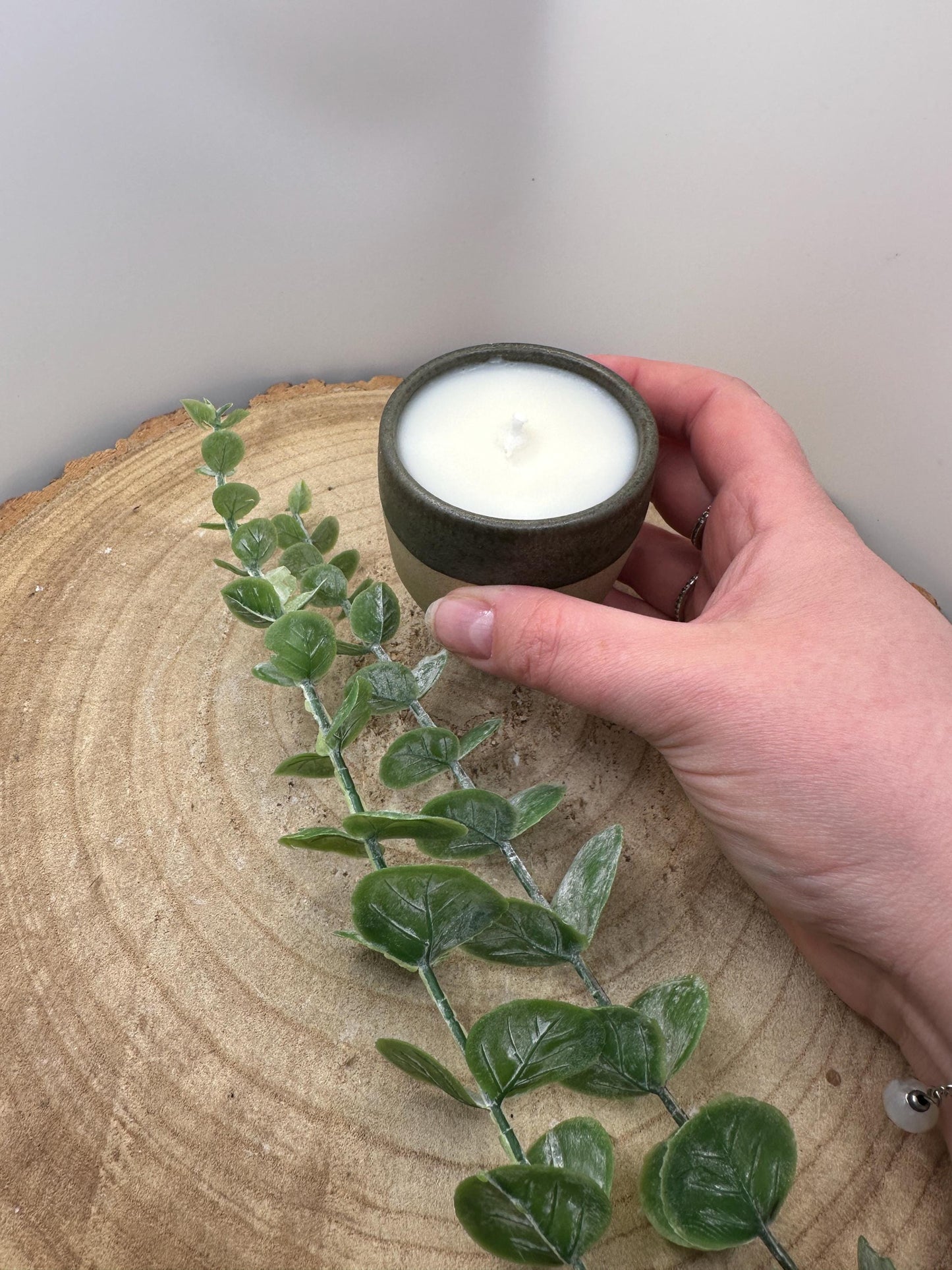 Mini Garden Candle, A Pot of Outdoors, Citronella Lavender Lemon, Summer Candle, Outdoor Scented Candle, Natural Wax, Bug Repellent