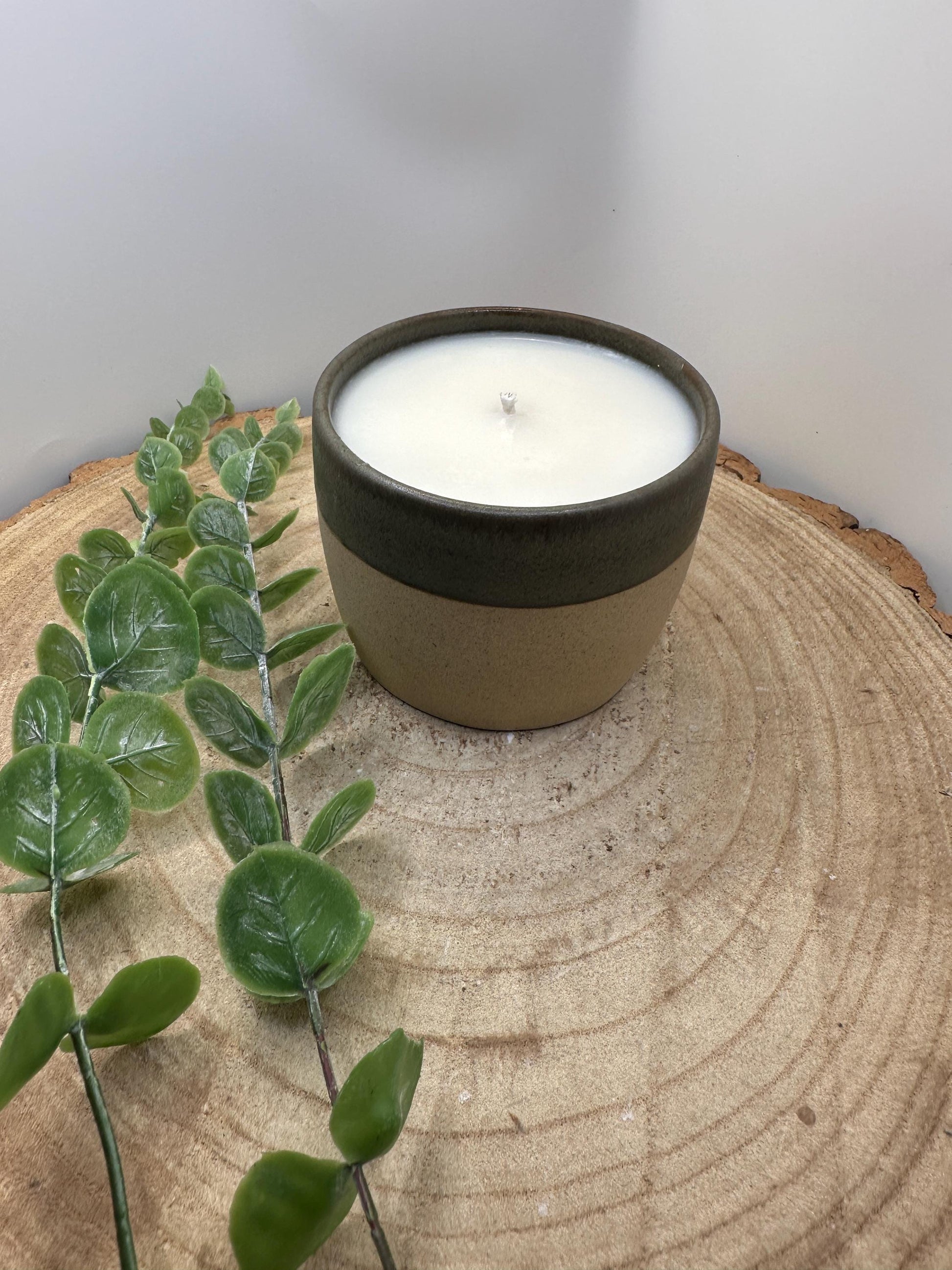 Medium Garden Candle, A Pot of Outdoors, Citronella Lavender Lemon, Summer Candle, Outdoor Scented Candle, Natural Wax, Bug Repellent