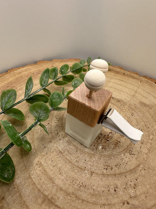 Car Air Freshener with Clip, Pure Scented Oils, Refillable & Vegan Friendly, Scented Car Diffuser, Personalised Car Gift