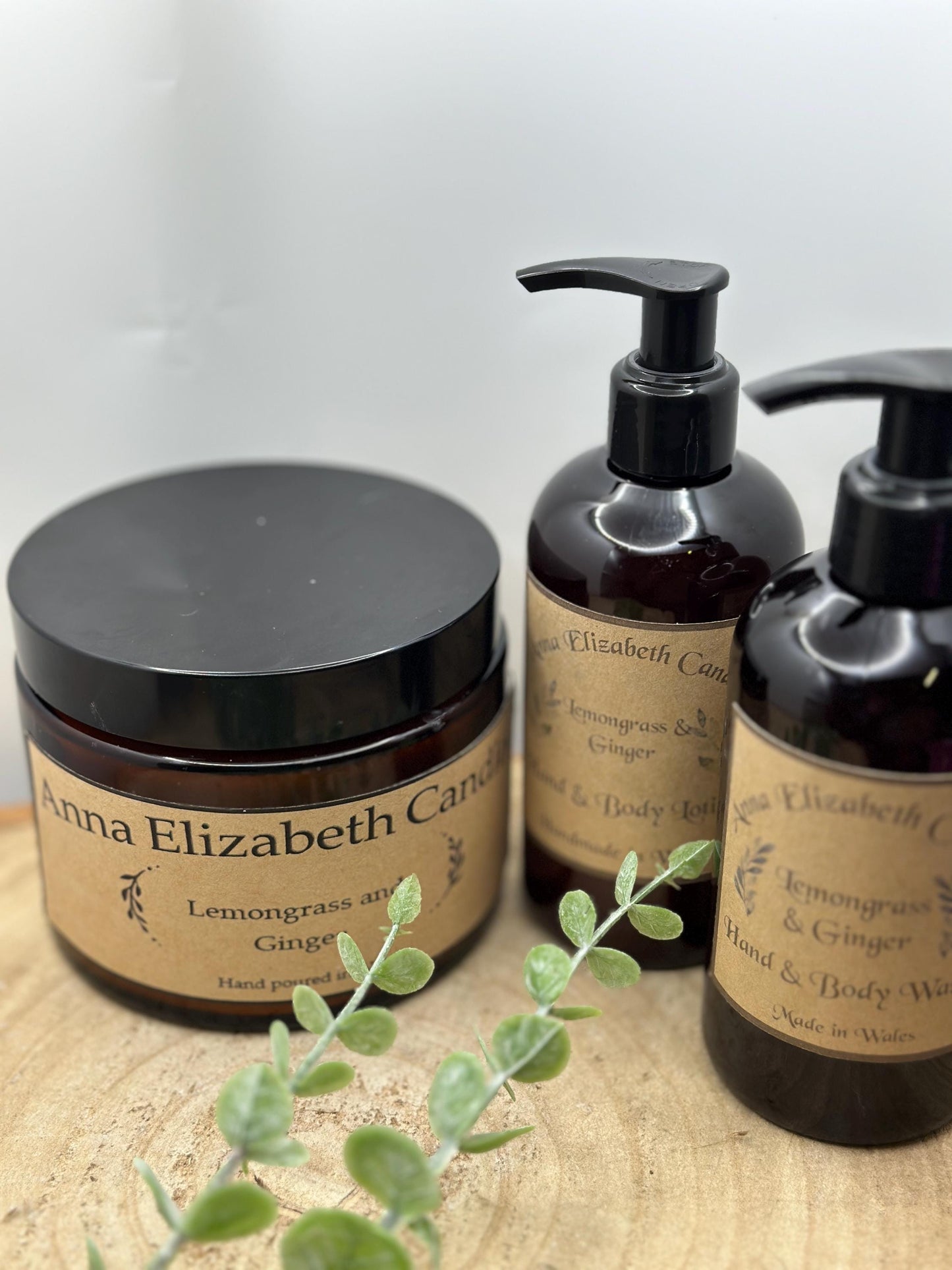 Luxury Body Wash, Vegan Liquid Soap in Amber Bottle, 200ml, Natural and Nourishing Skincare