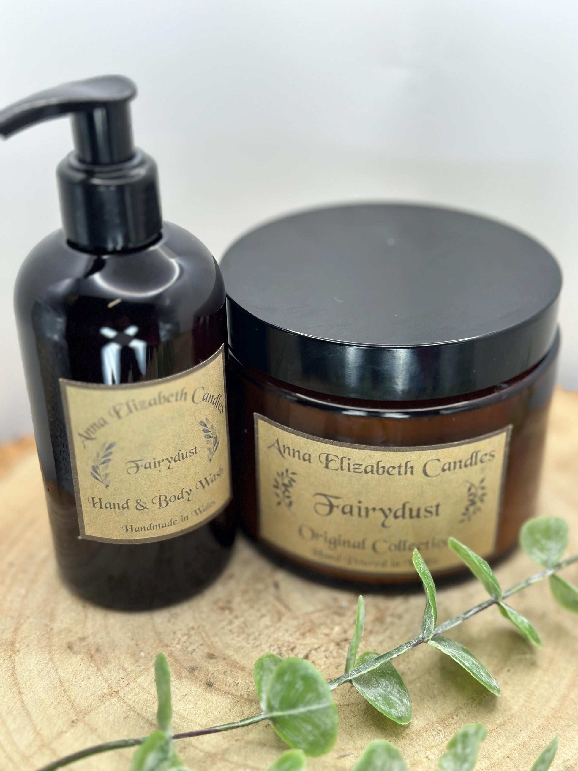Luxury Body Wash, Vegan Liquid Soap in Amber Bottle, 200ml, Natural and Nourishing Skincare