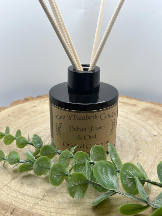 Mystery Scent Reed Diffuser: Amber Jar, Vegan Home Fragrance