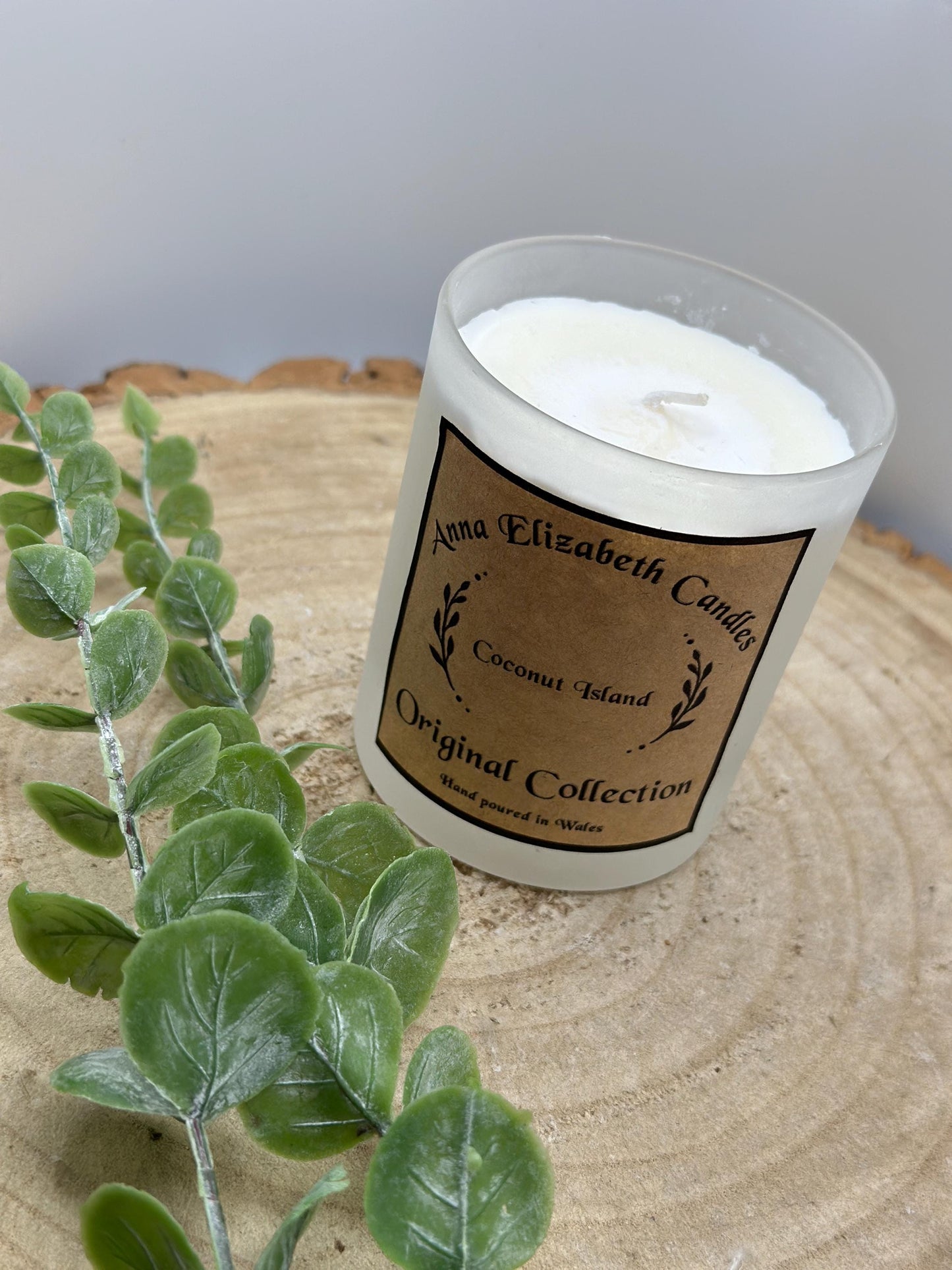 Lucky Dip Candle, Medium Frosted Jar, Mystery Scent, Refillable Olive or Soy Wax, Handpoured