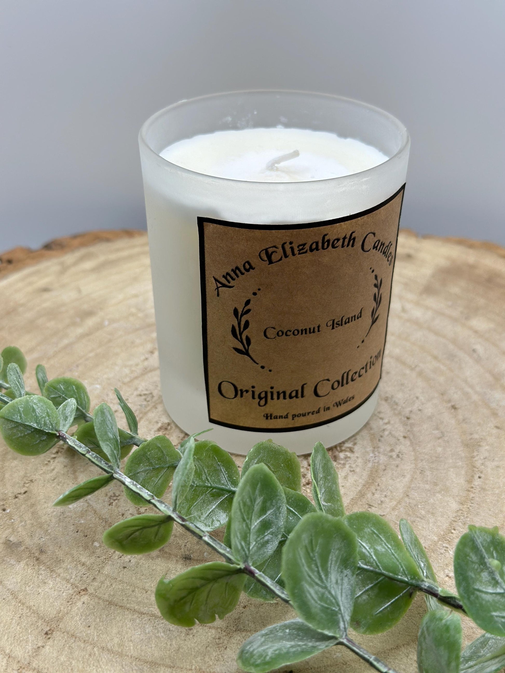 Lucky Dip Candle, Medium Frosted Jar, Mystery Scent, Refillable Olive or Soy Wax, Handpoured