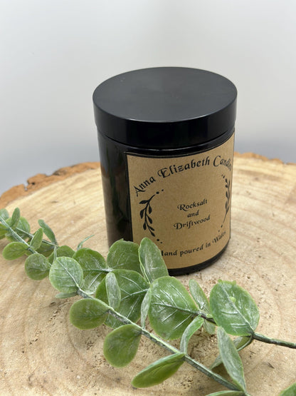 Mystery Scent Olive Wax Candle: Lucky Dip Amber Jar, Hand-Poured