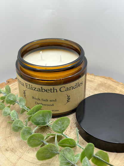 Mystery Scent Amber Candle: Hand-Poured Olive Wax - Lucky Dip