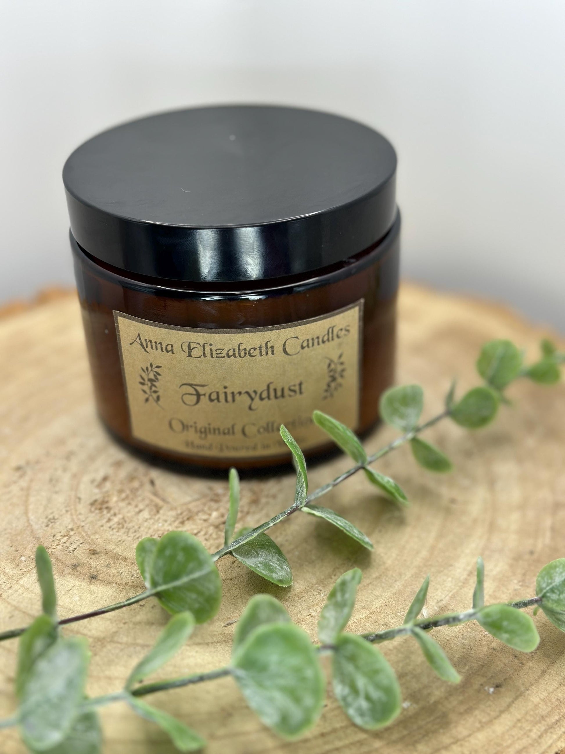 Mystery Scent Amber Candle: Hand-Poured Olive Wax - Lucky Dip