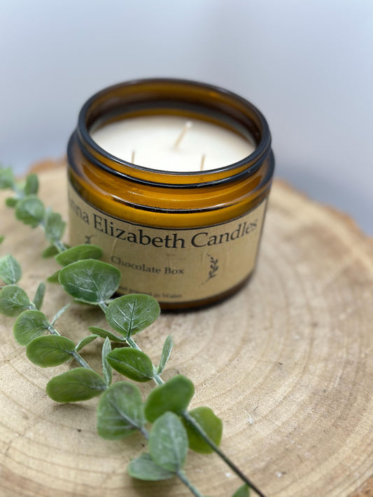 Mystery Scent Amber Candle: Hand-Poured Olive Wax - Lucky Dip