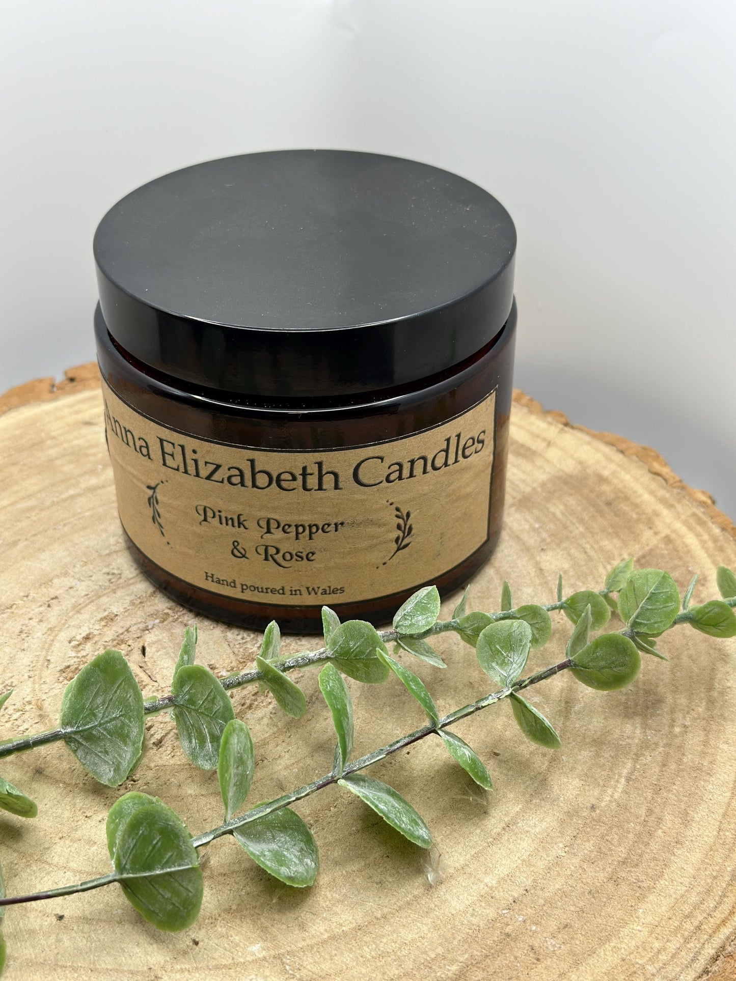 Mystery Scent Amber Candle: Hand-Poured Olive Wax - Lucky Dip