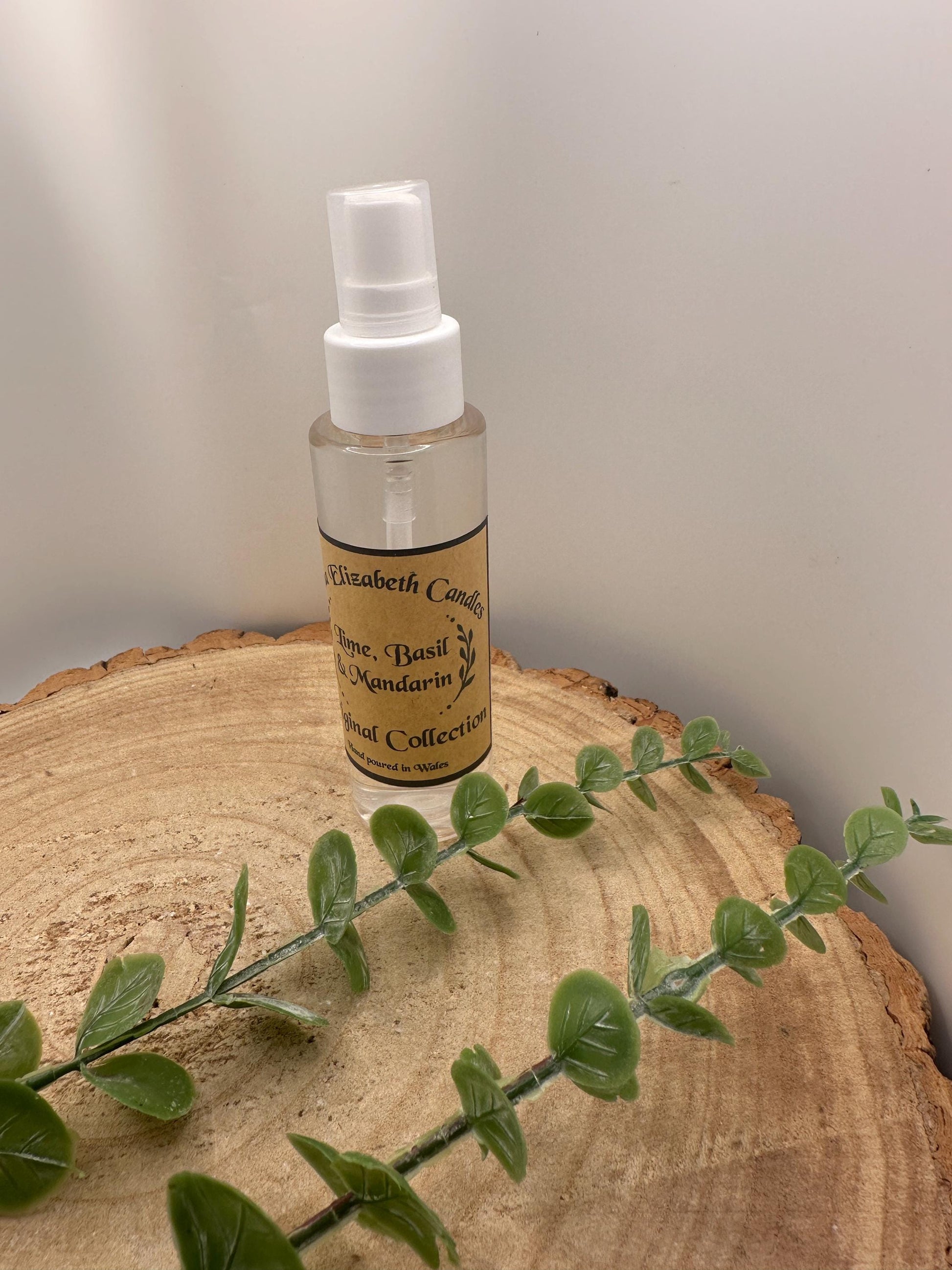 Lime Basil Mandarin Natural Room Spray: Eco-Friendly Home Refresh
