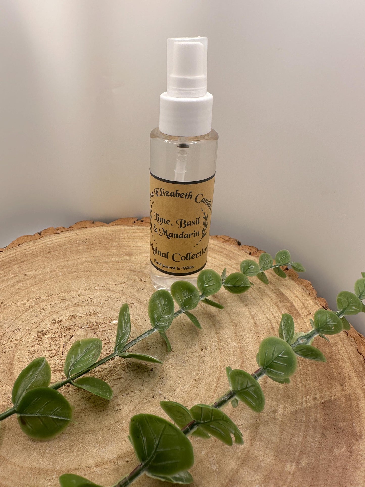 Lime Basil Mandarin Natural Room Spray: Eco-Friendly Home Refresh