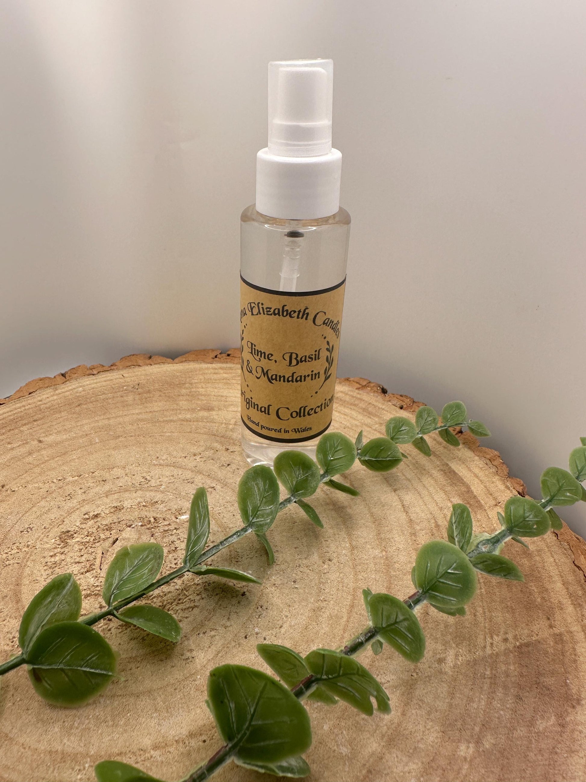 Lime Basil Mandarin Natural Room Spray: Eco-Friendly Home Refresh