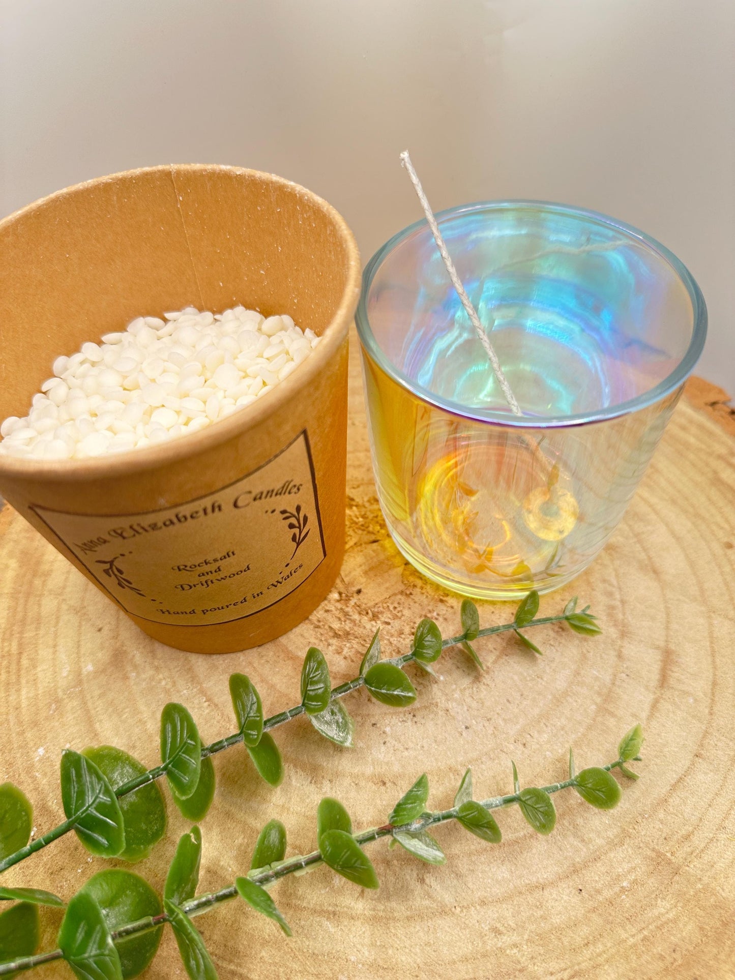 Limited Edition Rainbow Jar DIY Candle Kit, Make Your Own Olive Candles, Candle Craft Kit