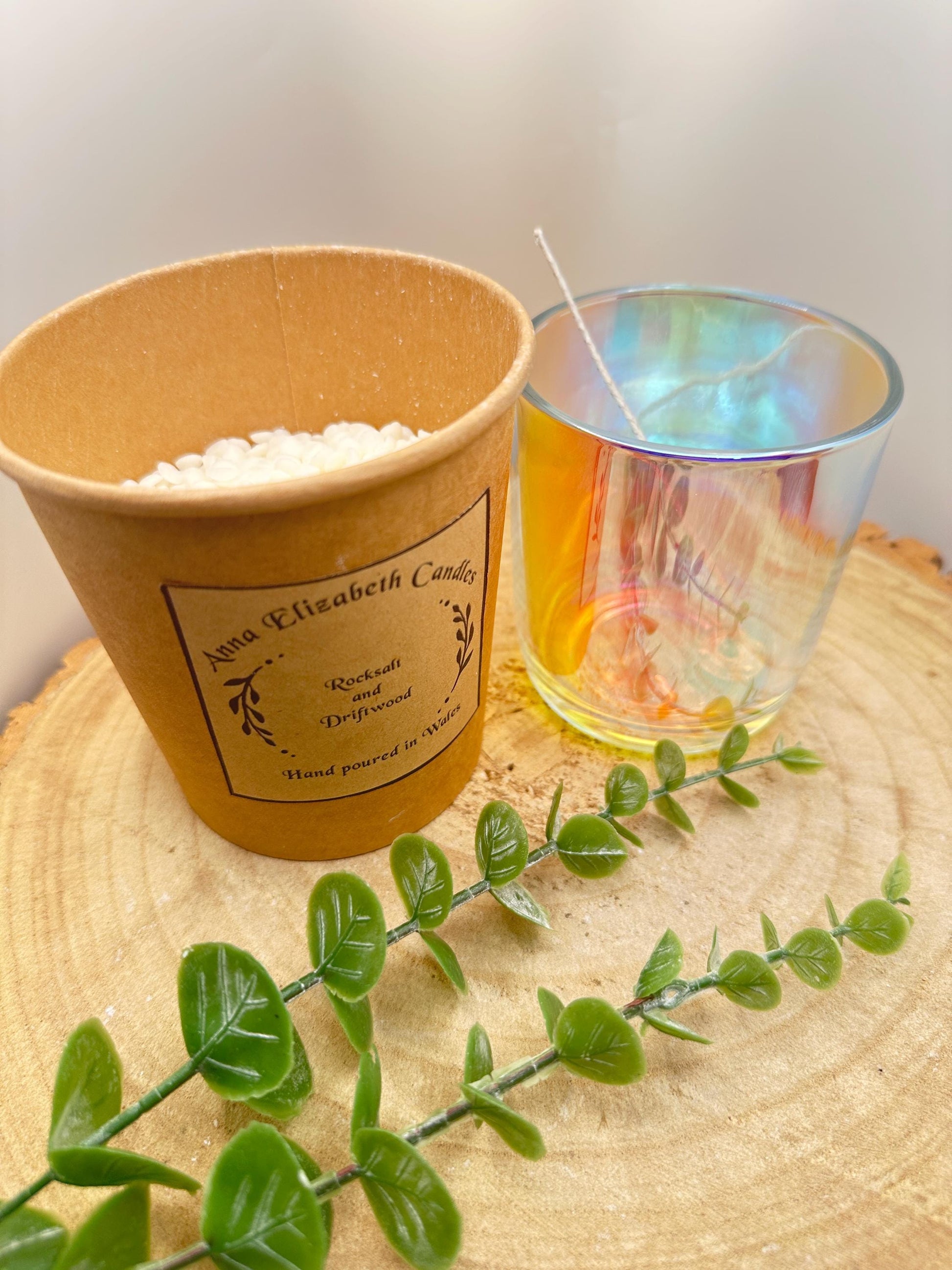 Limited Edition Rainbow Jar DIY Candle Kit, Make Your Own Olive Candles, Candle Craft Kit