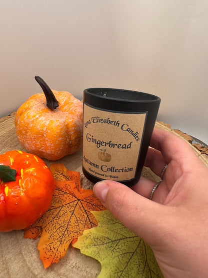 Mini Autumn Candles, Olive Wax Seasonal Candle, Toasted Marshmallow, Pumpkin Spice, Witches Brew & Gingerbread Scented Candles