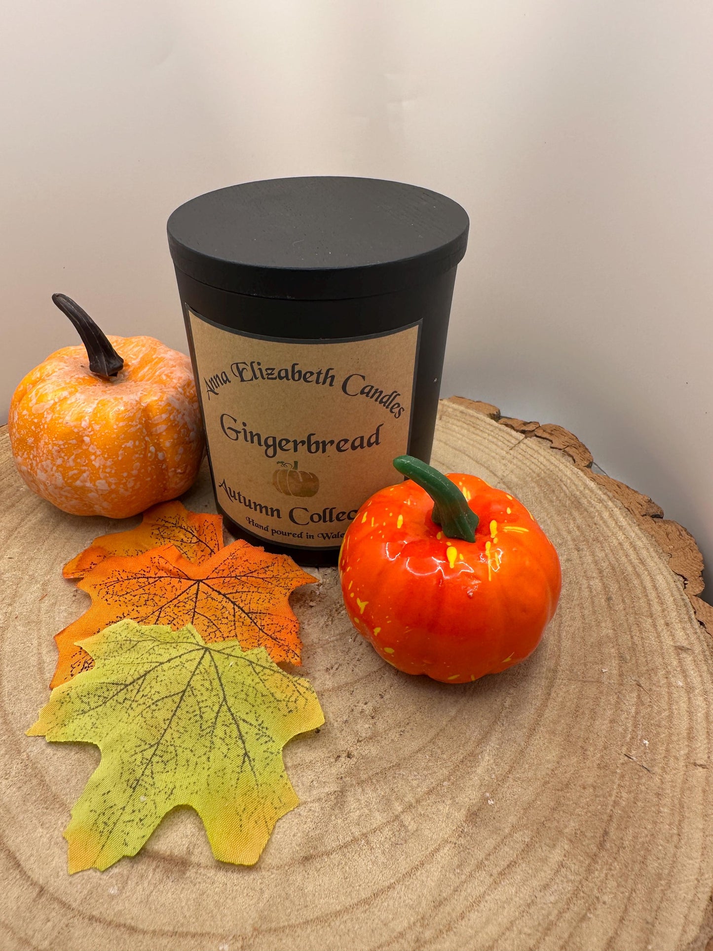 Large Autumn Candle, Pumpkin Spice, Toasted Marshmallow, Witches Brew or Gingerbread, Olive Wax Seasonal Candles