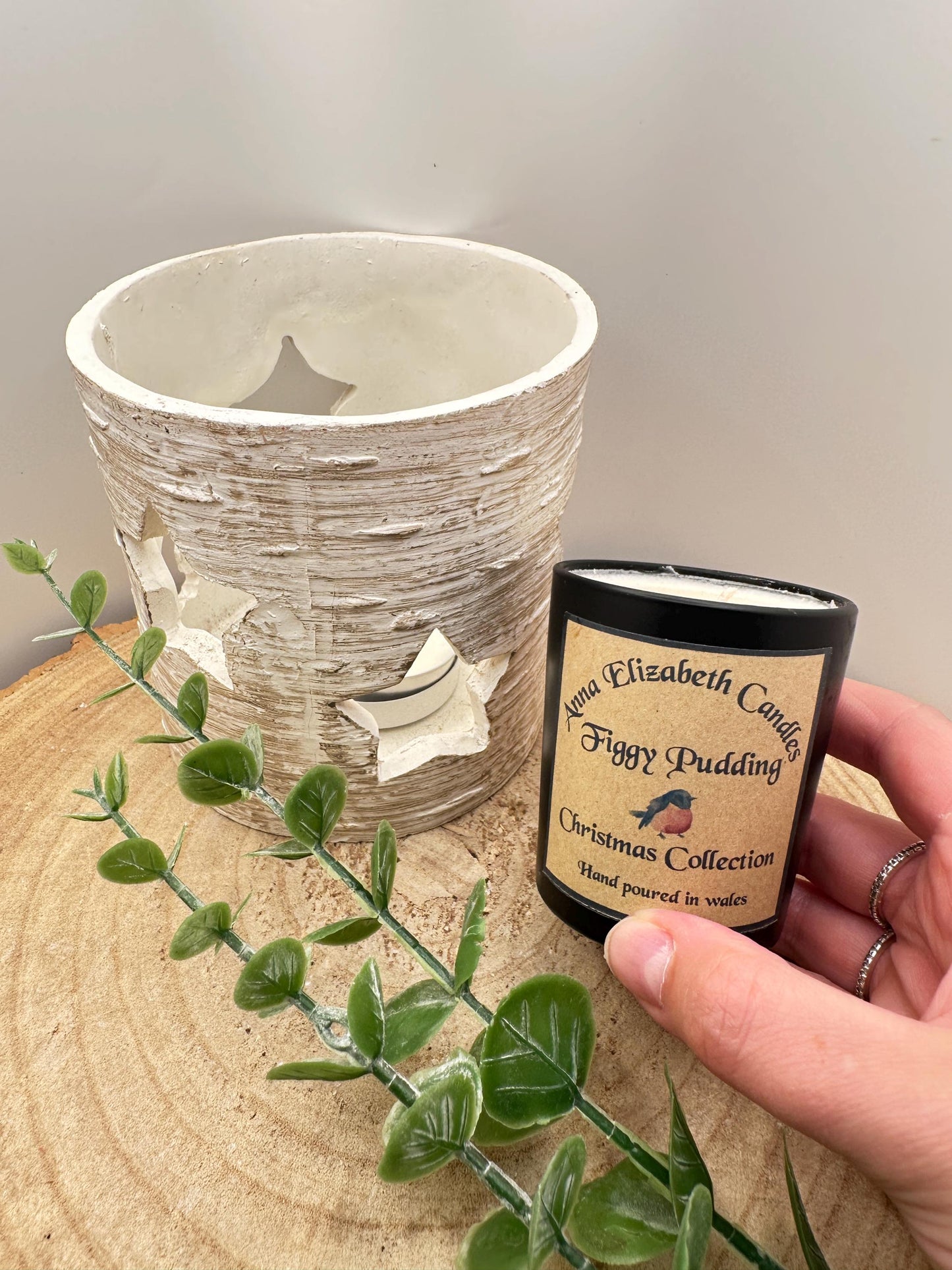 Mini Christmas Candles, Figgy Pudding, Christmas Tree, Christmas Spice, Olive Wax Christmas Candles, Christmas Home Fragrances