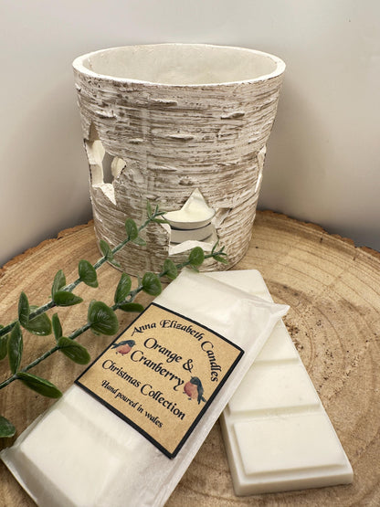 Christmas Wax Melt Collection, Set of 5 Wax Melts, Festive Home Fragrance, Christmas Scented Wax Melts