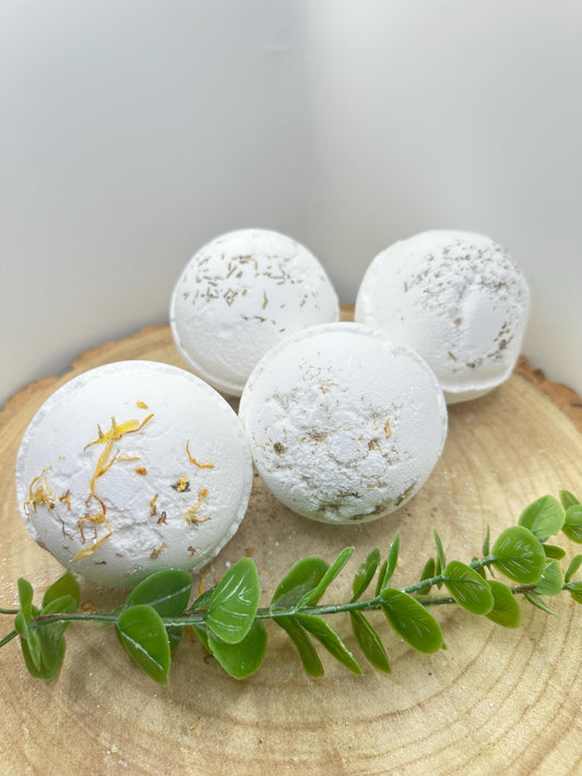 Luxury Bath Bomb Collection, Revive Relax Energise & Detox, Bath Fizzers,